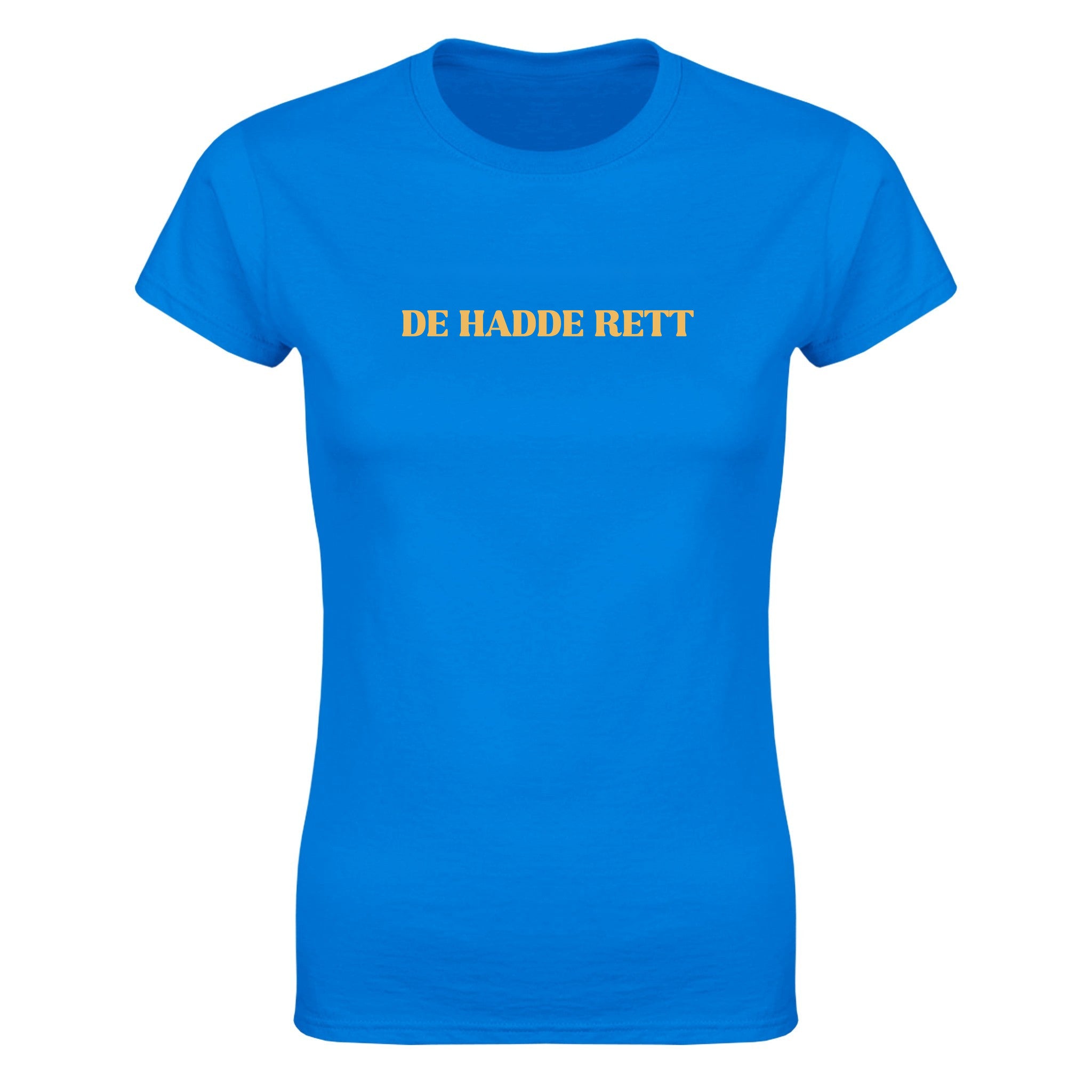 De hadde rett - Dame t-skjorte – Royal