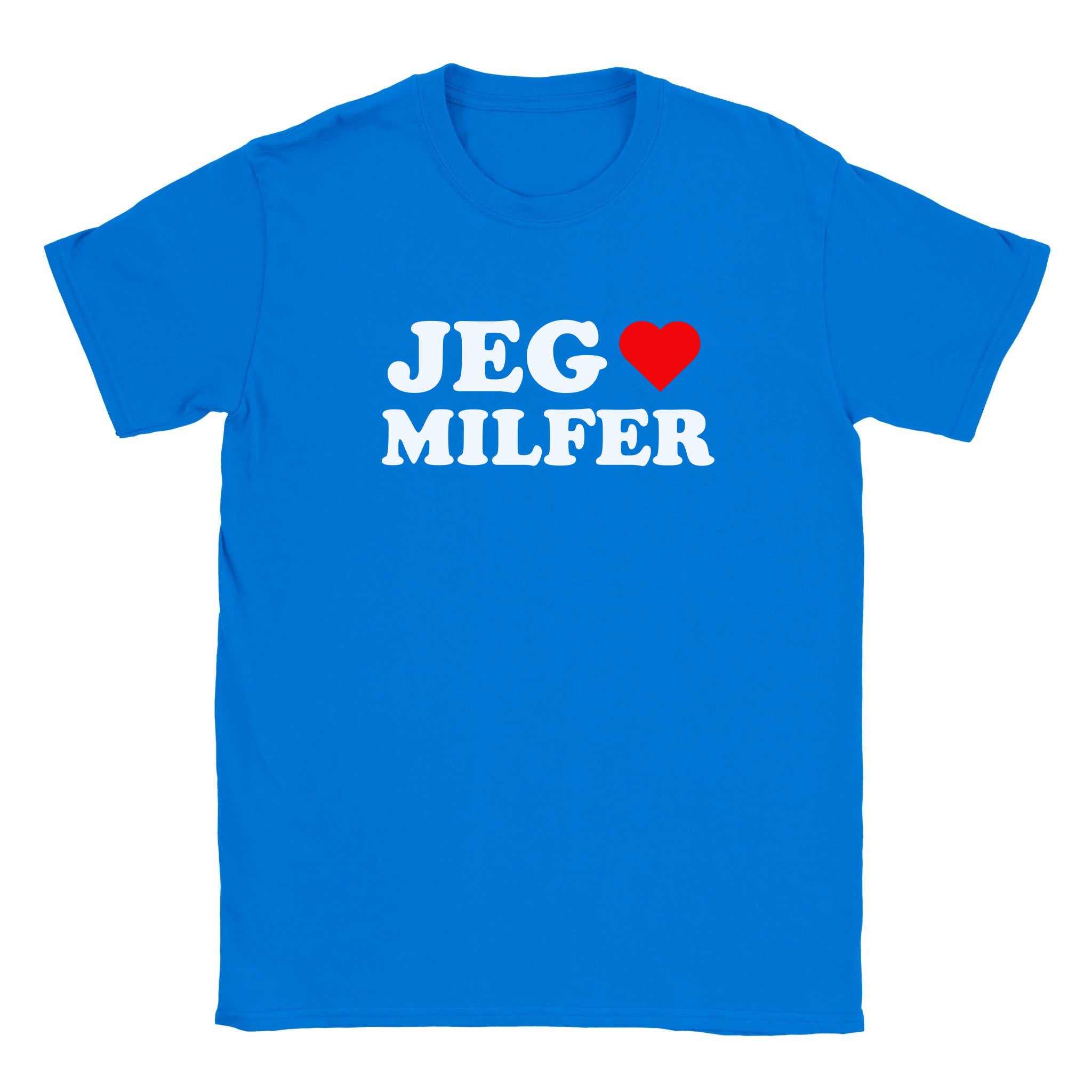 Jeg elsker MILFER - Baby tee – Royal