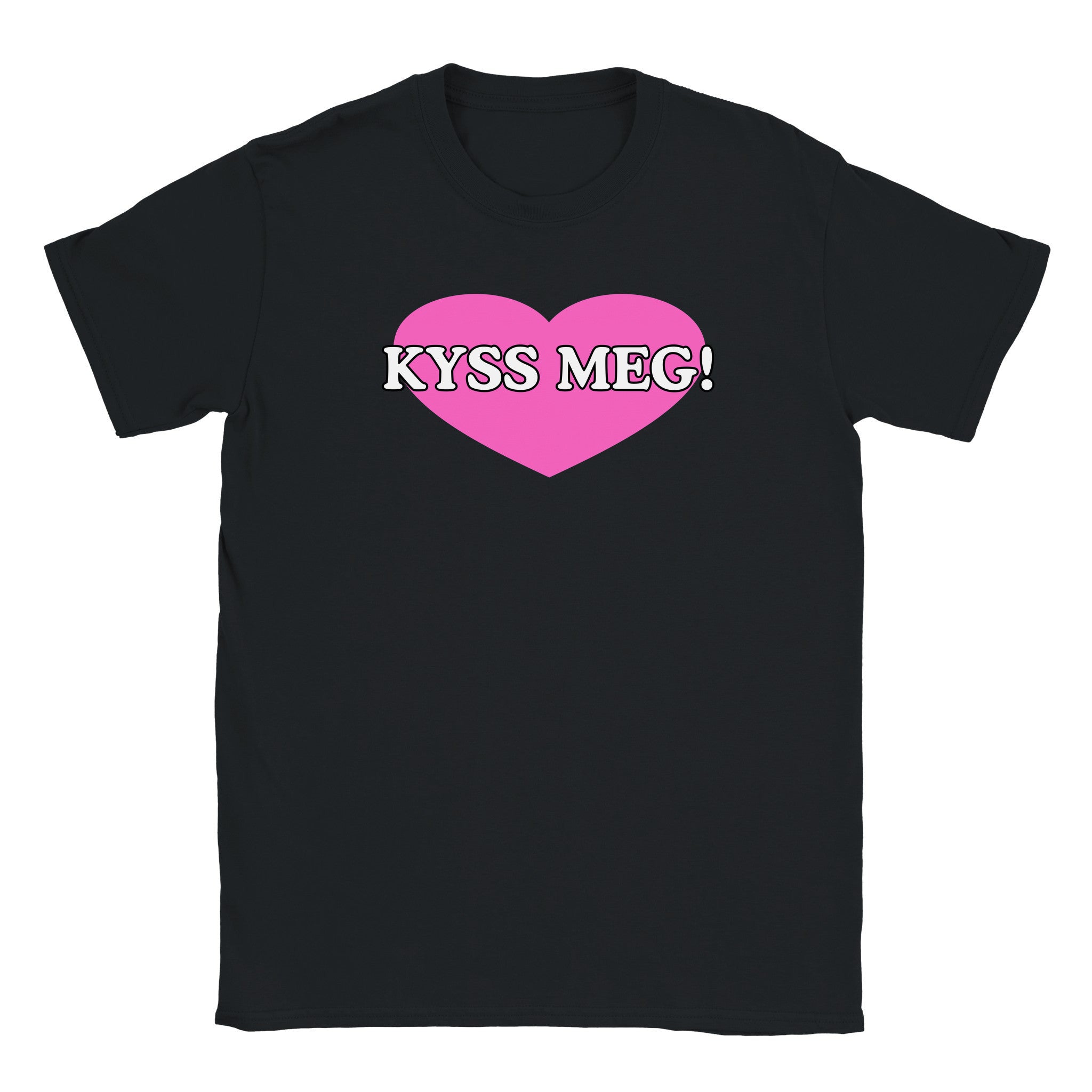 Kyss meg! - Baby tee – Black