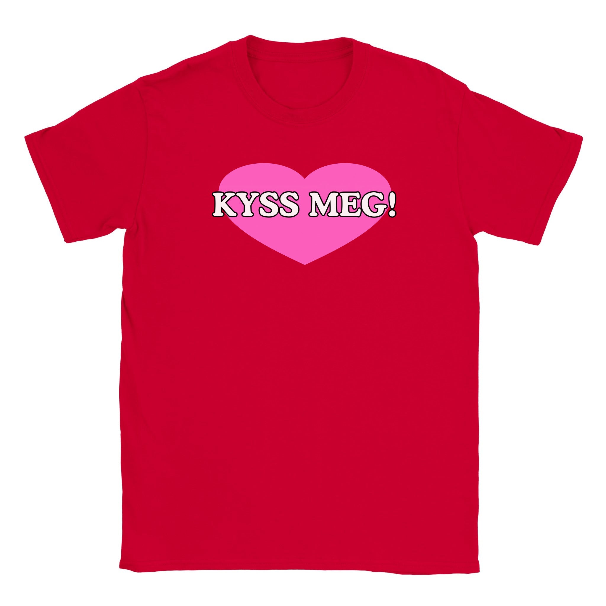Kyss meg! - Baby tee – Red