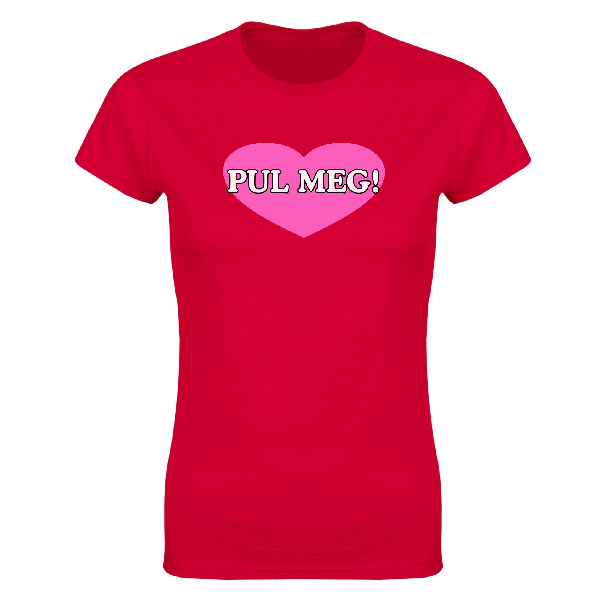 Pul meg! - Dame t-skjorte – Red