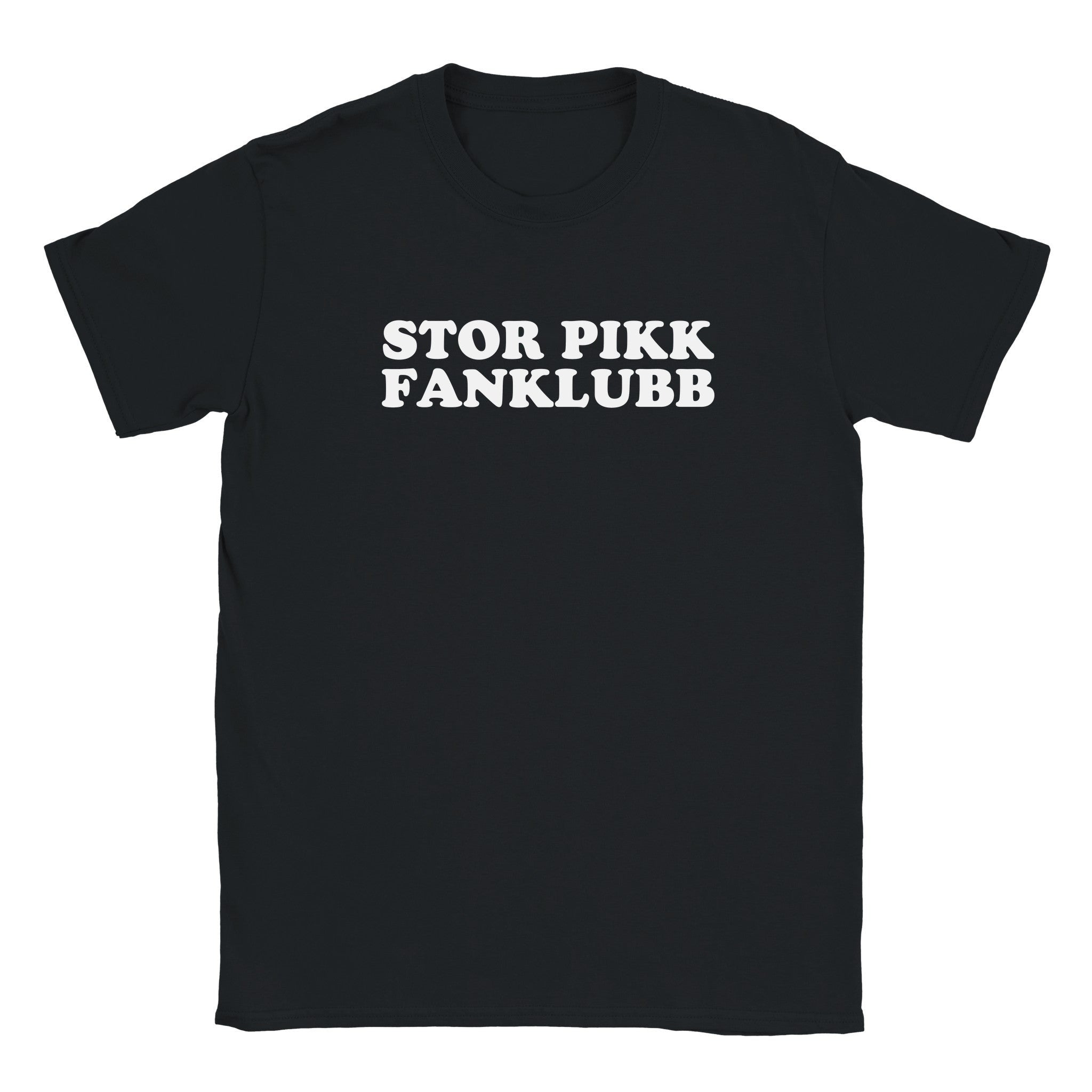 Stor pikk fanklubb - Baby tee – Black