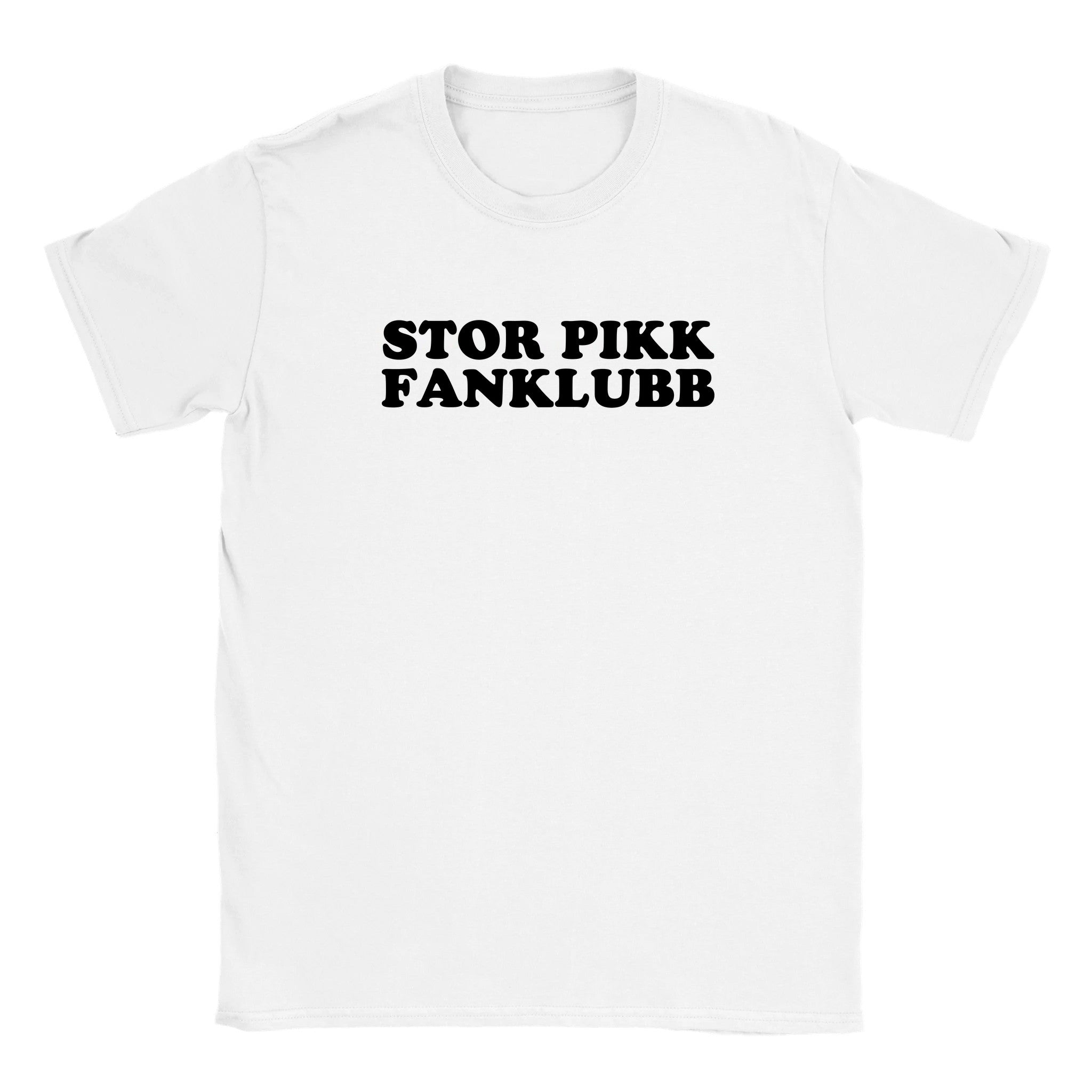 Stor pikk fanklubb - Baby tee – White