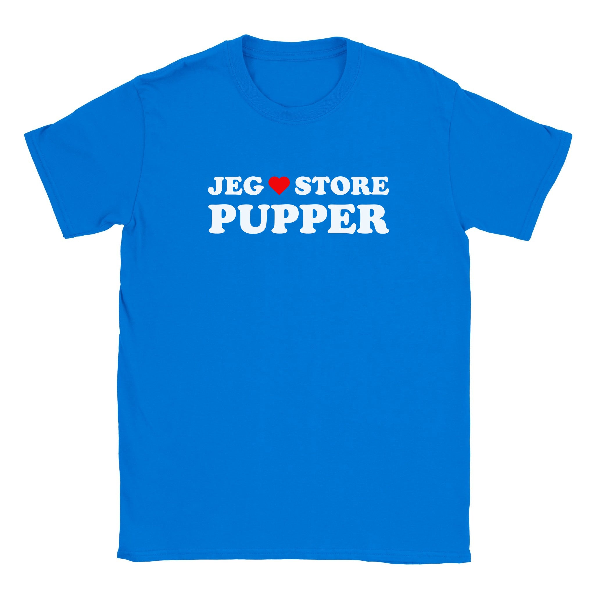 Jeg elsker store pupper - Baby tee – Royal