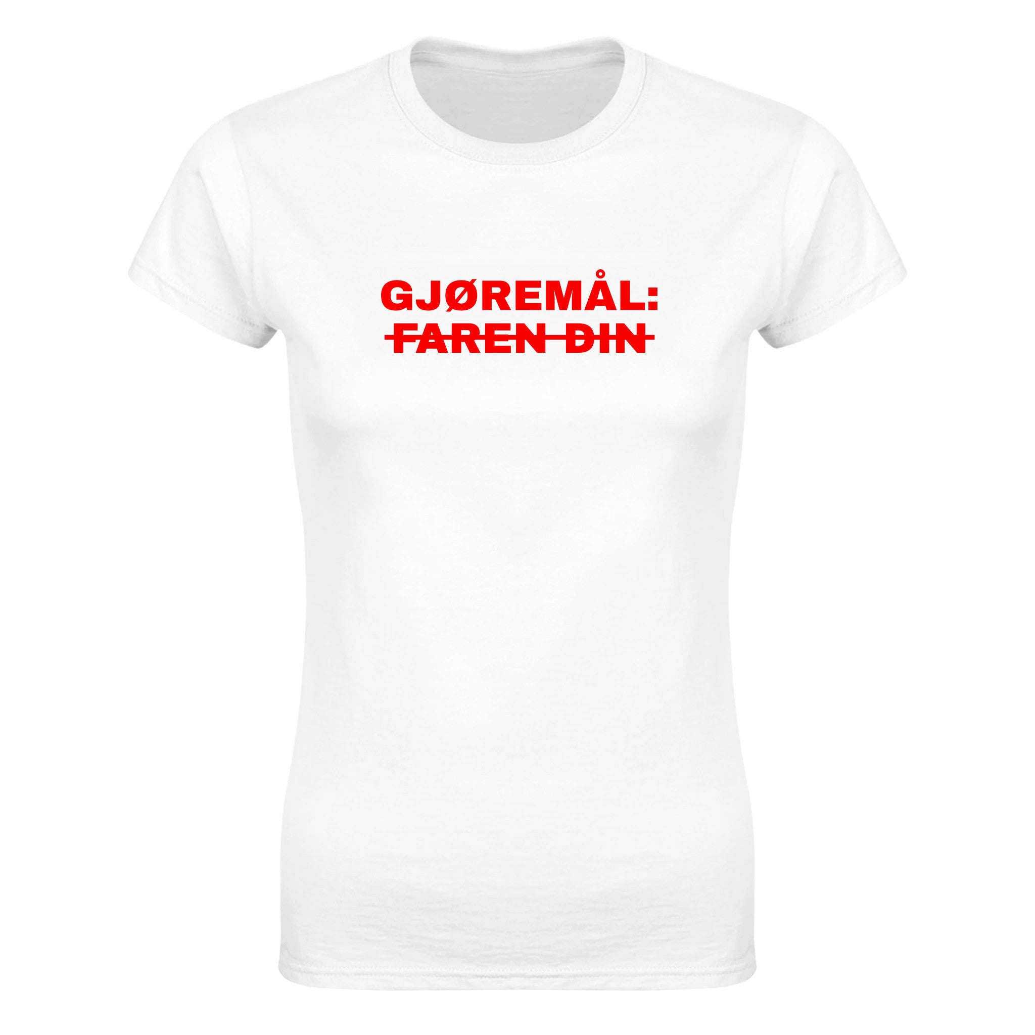 Gjøremål faren din - Dame t-skjorte – White