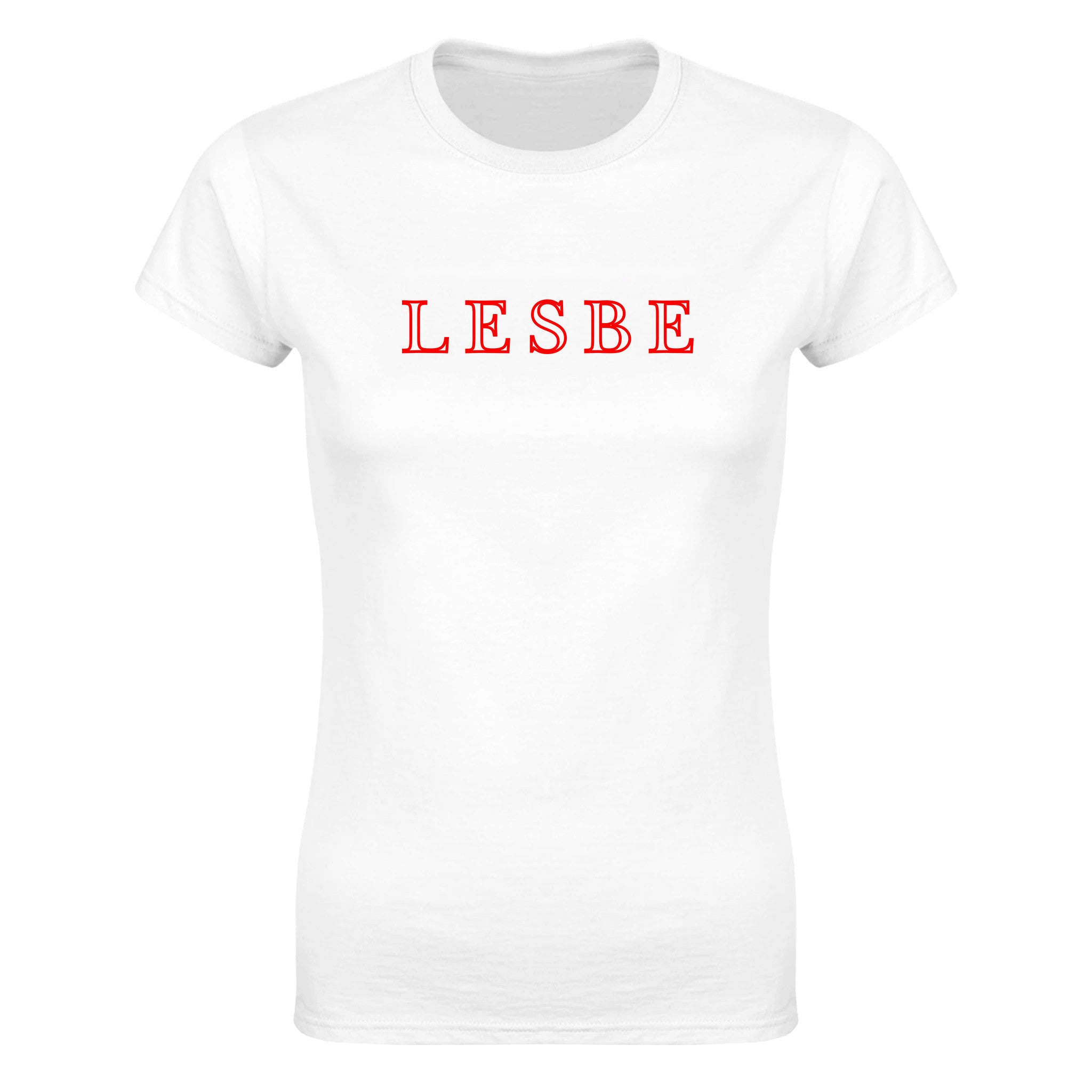Lesbe - Dame t-skjorte – White