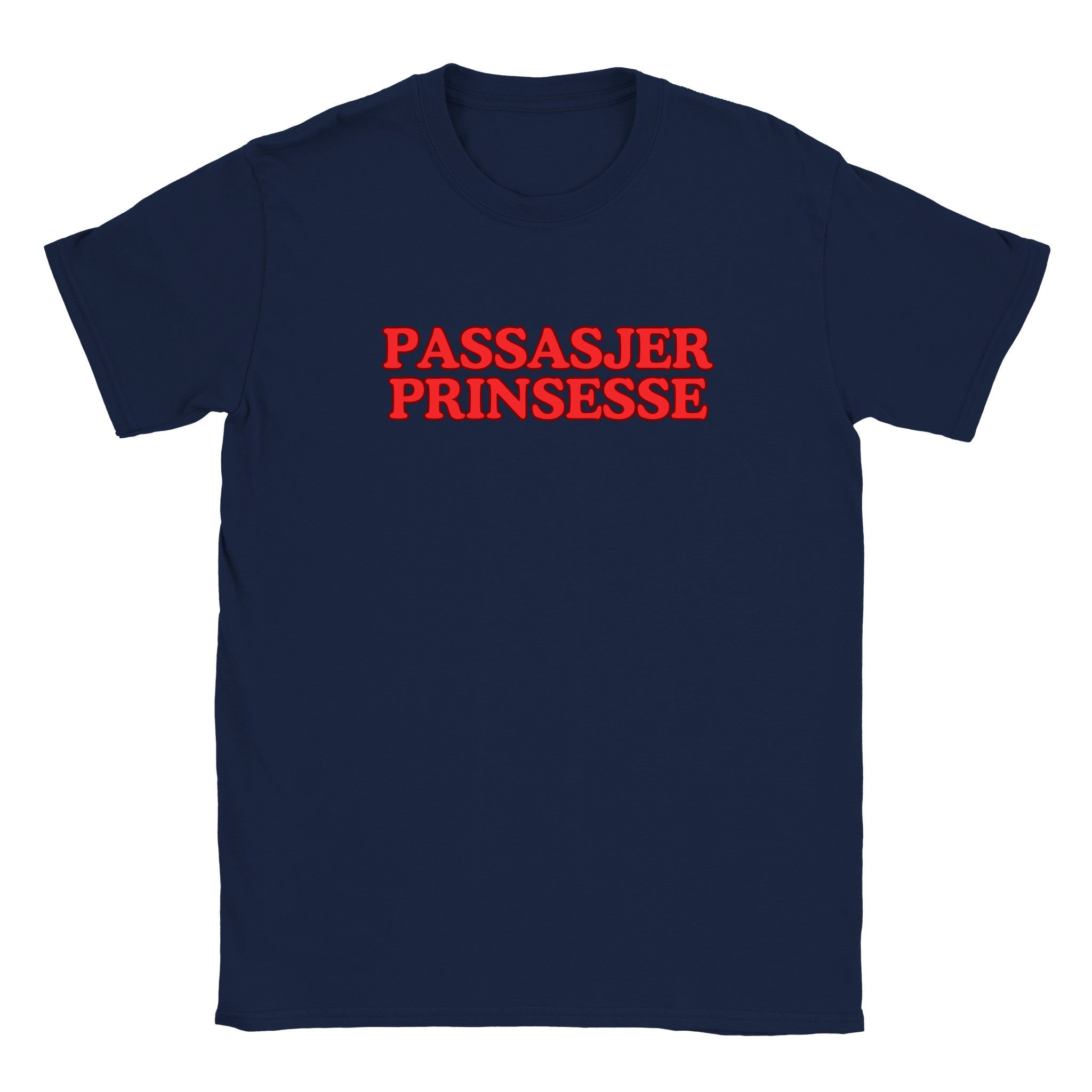 Passasjer prinsesse - Baby tee – Navy