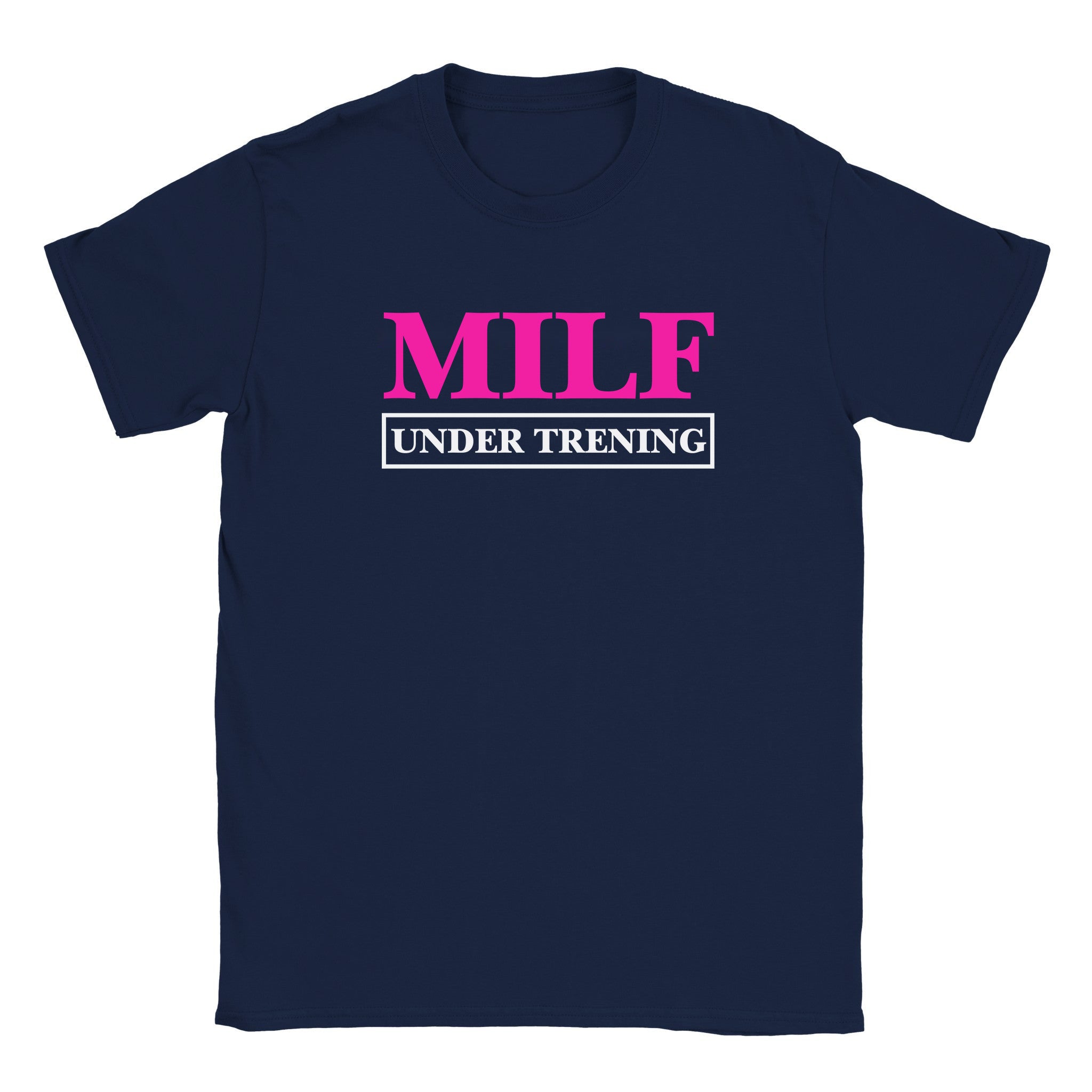 MILF under trening - Baby tee – Navy