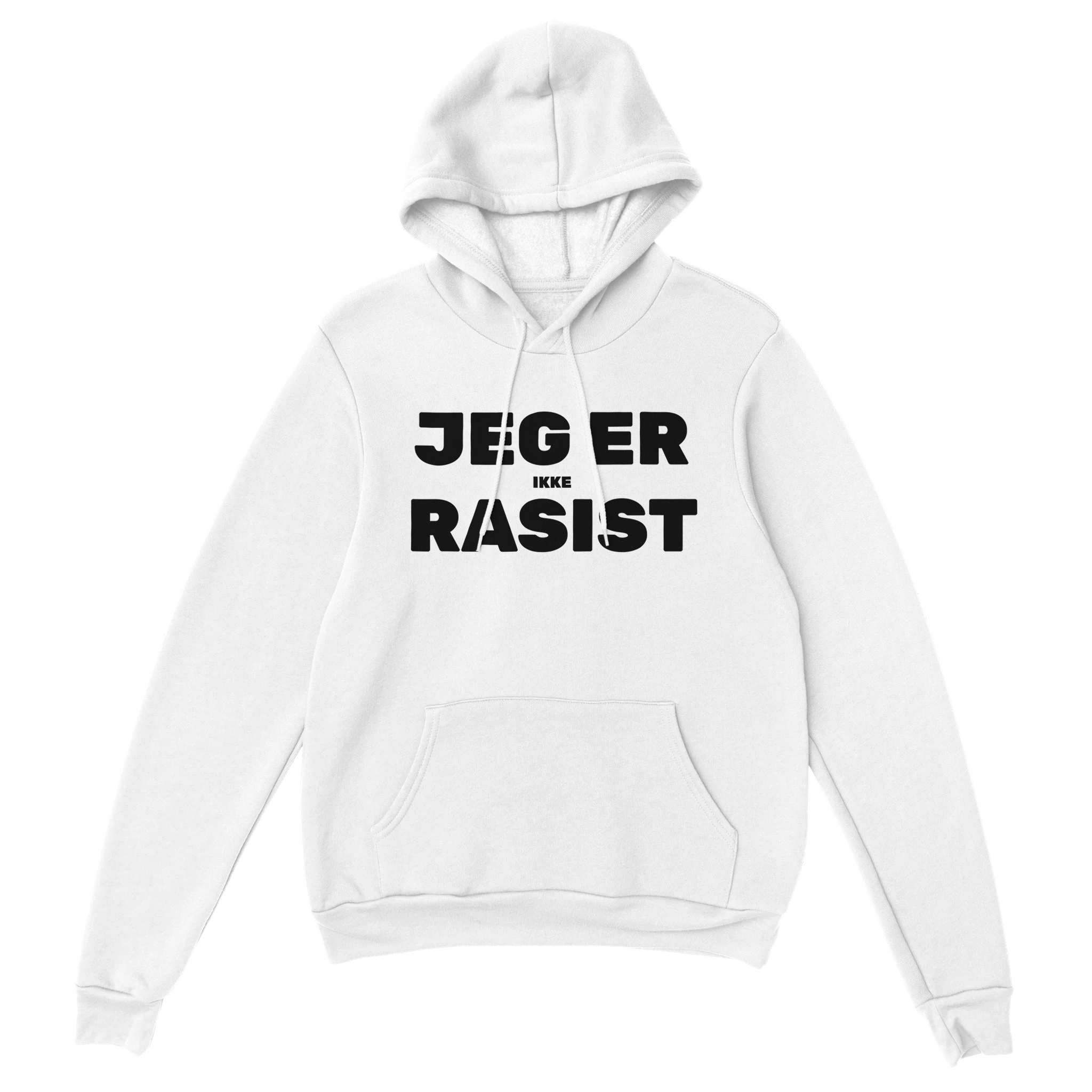 Jeg er ikke rasist – morsom genser fra Køddeklær