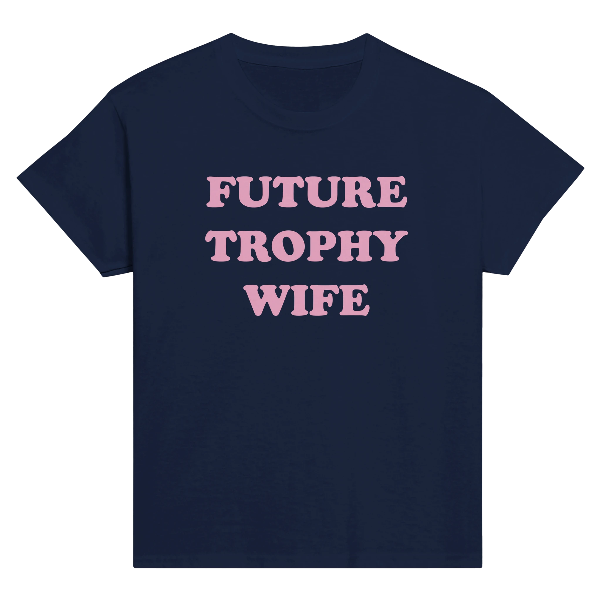 Future trophy wife – morsom baby tee fra Køddeklær