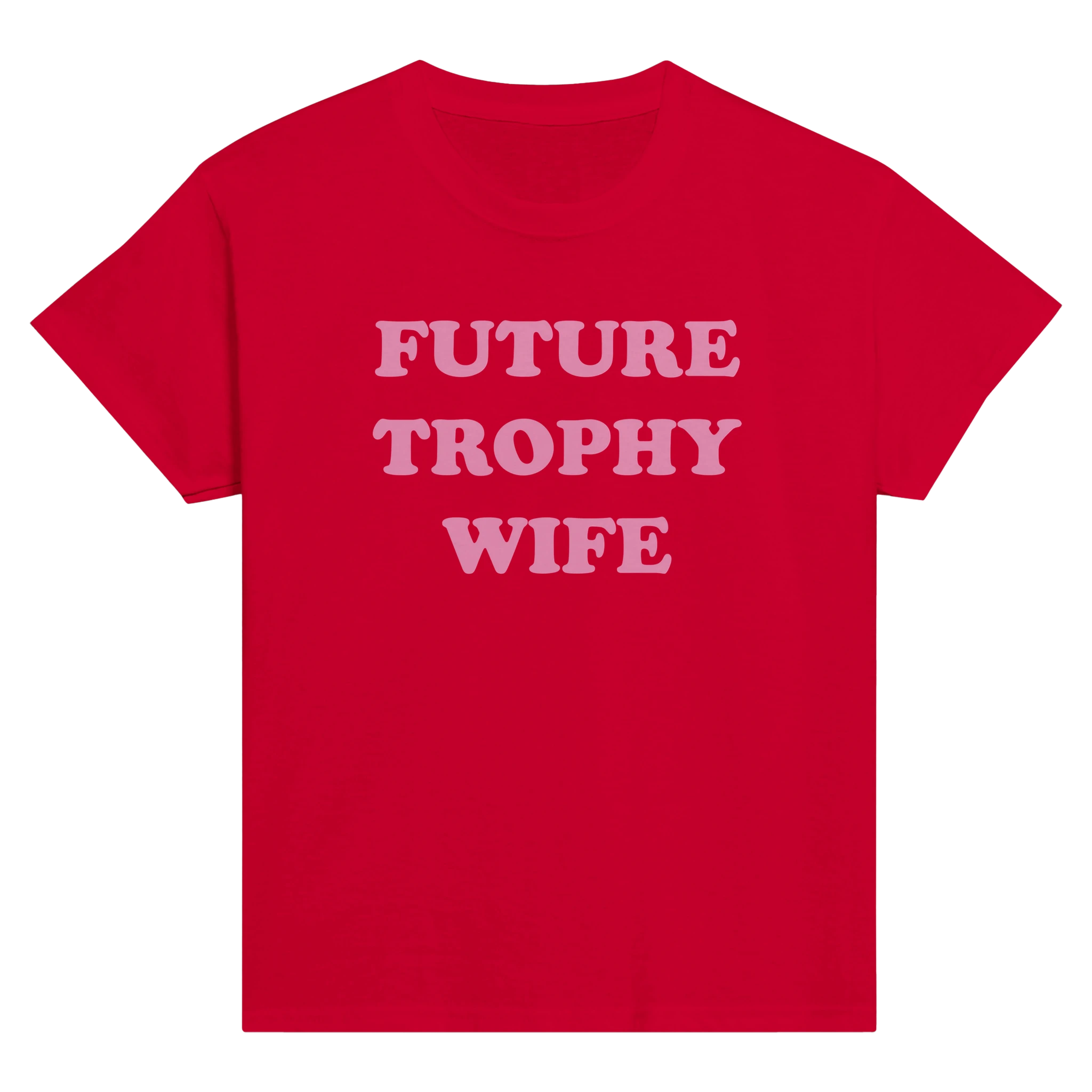 Future trophy wife – morsom baby tee fra Køddeklær