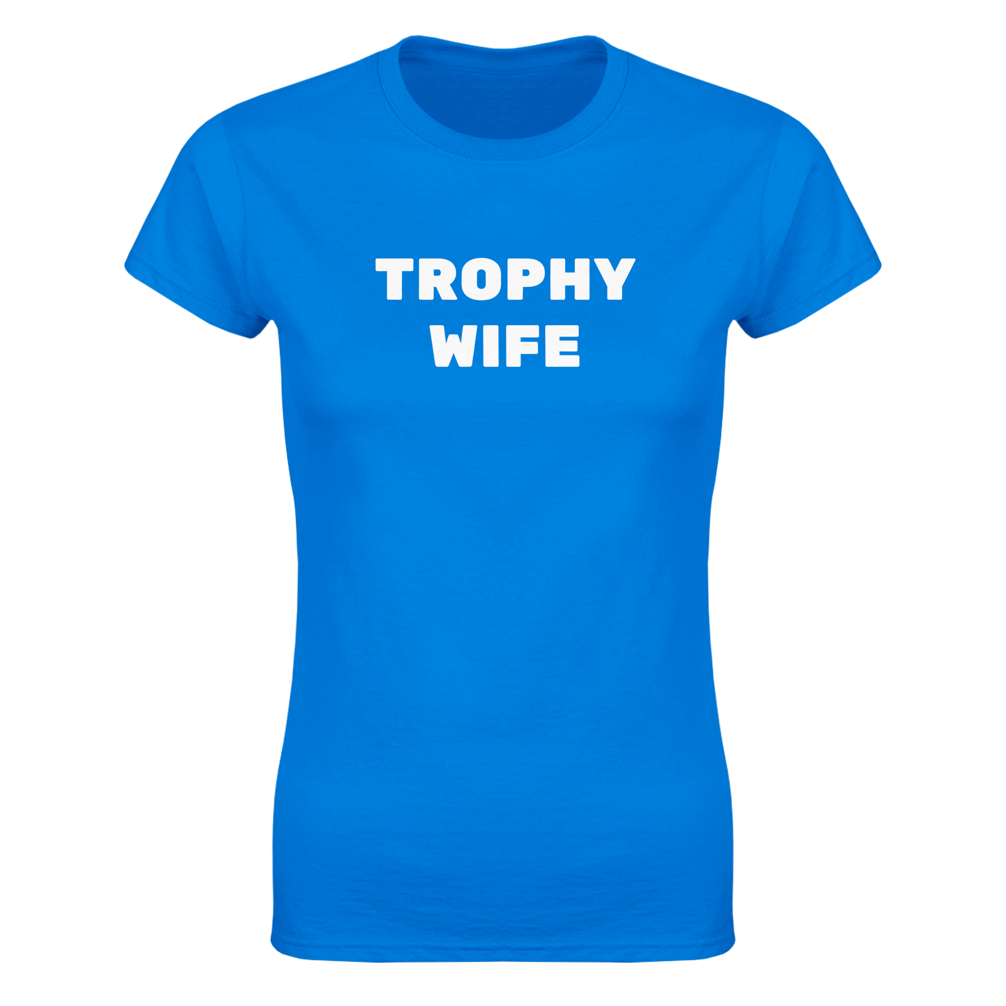Trophy wife – morsom dame-t-skjorte fra Køddeklær