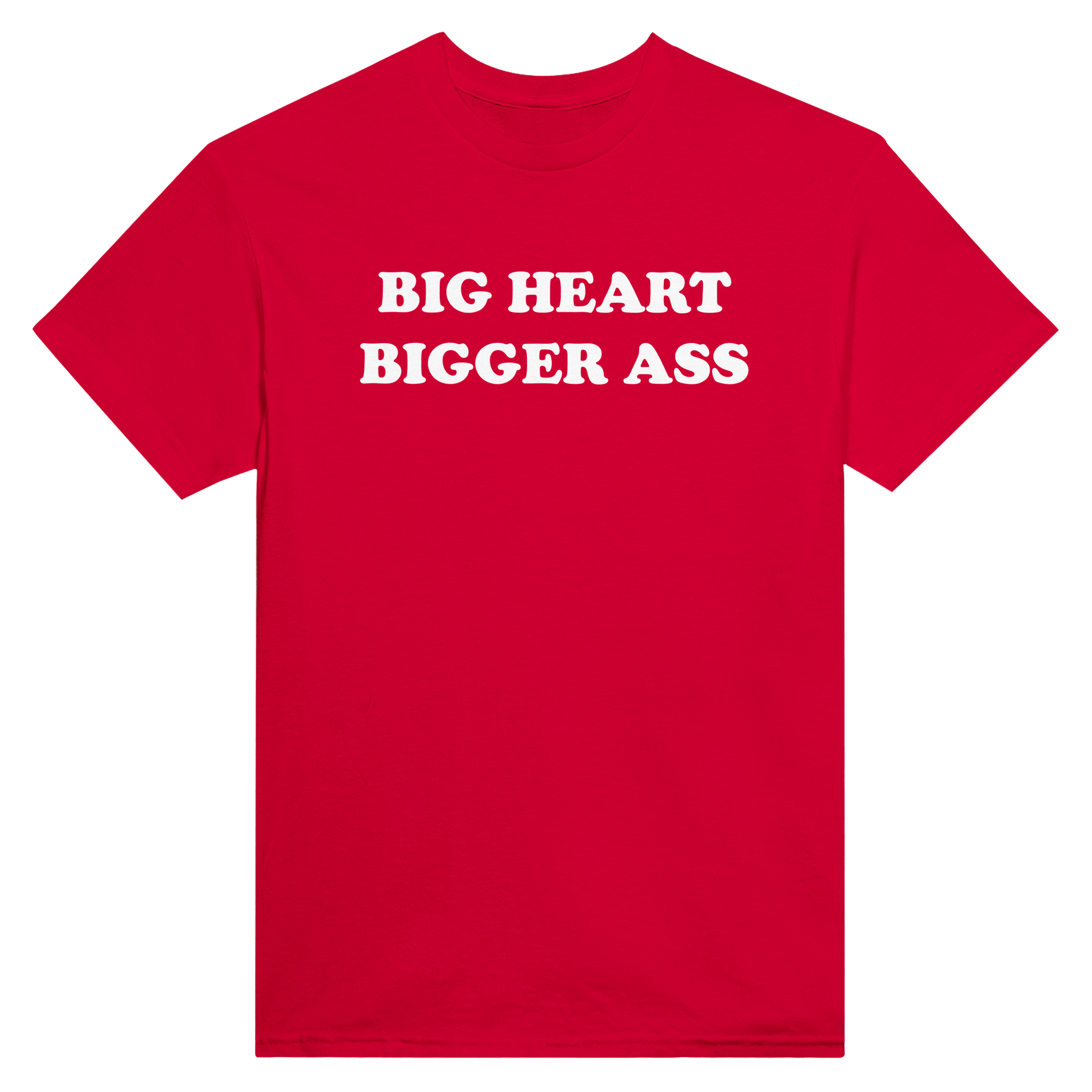 Big heart bigger ass – morsom t-skjorte fra Køddeklær