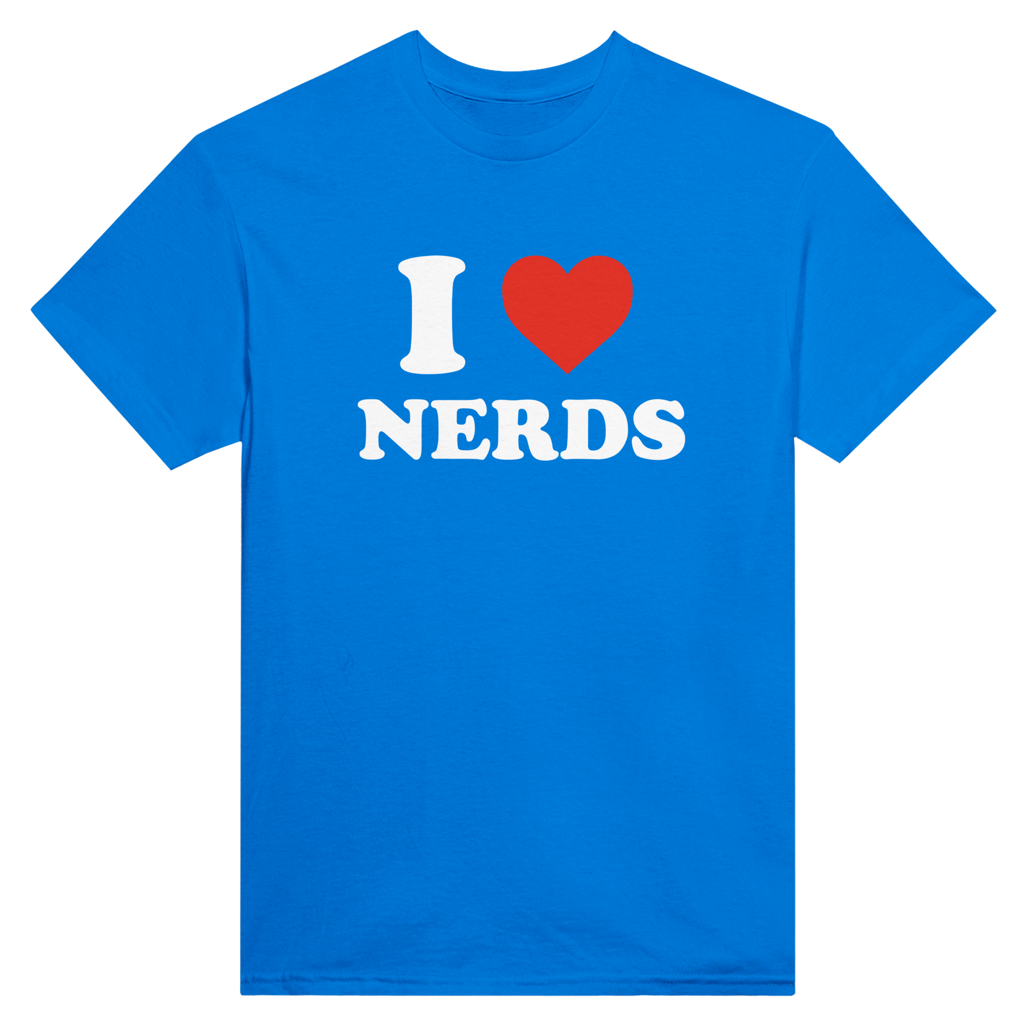 I love nerds – morsom t-skjorte fra Køddeklær