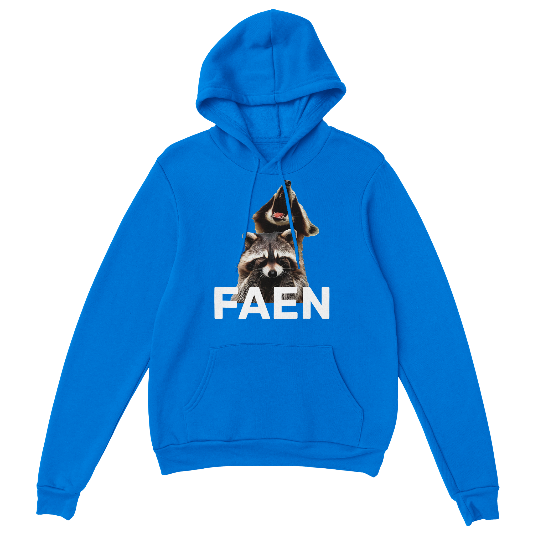 "faen" triste vaskebjørner – morsom genser fra Køddeklær