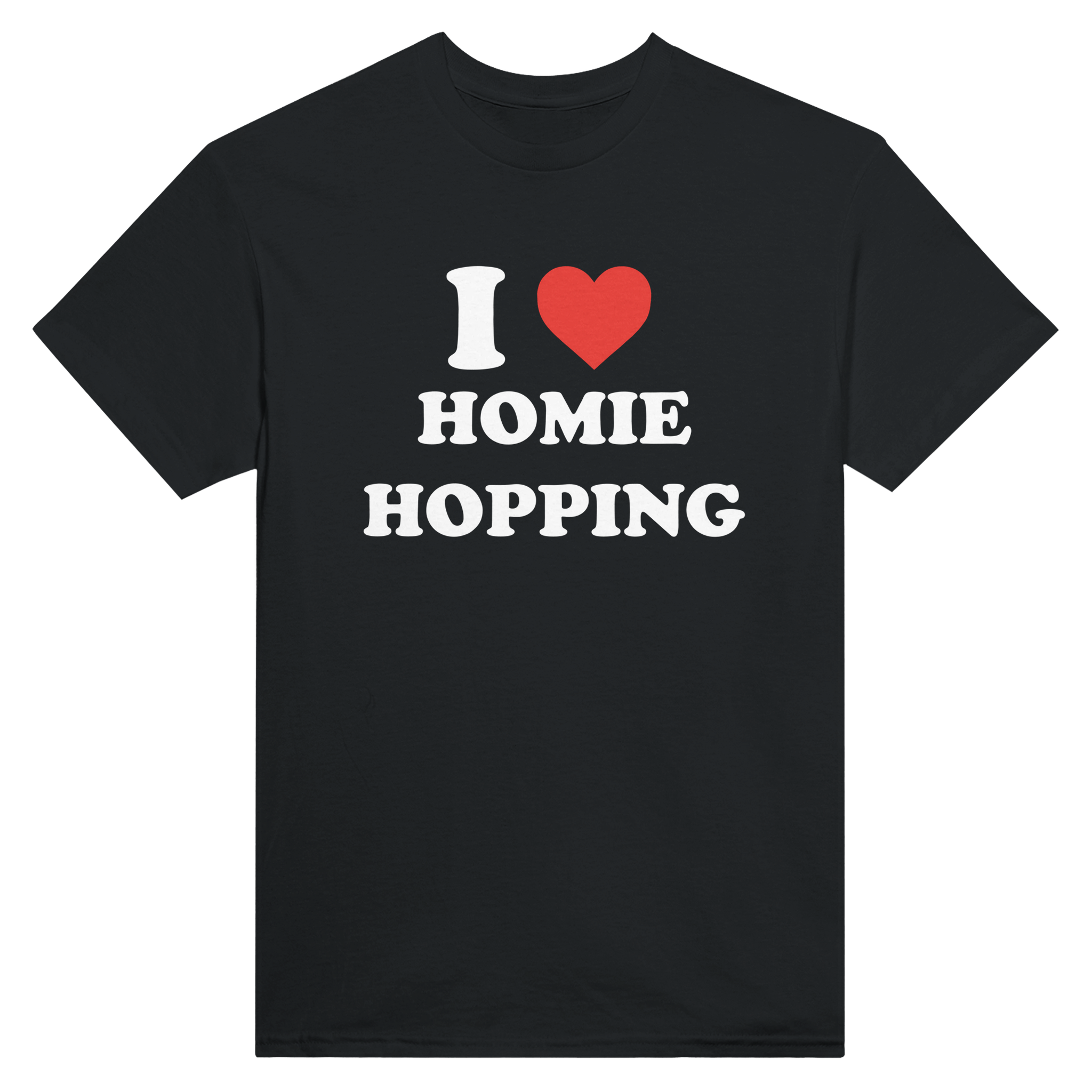 I love homie hopping – morsom t-skjorte fra Køddeklær