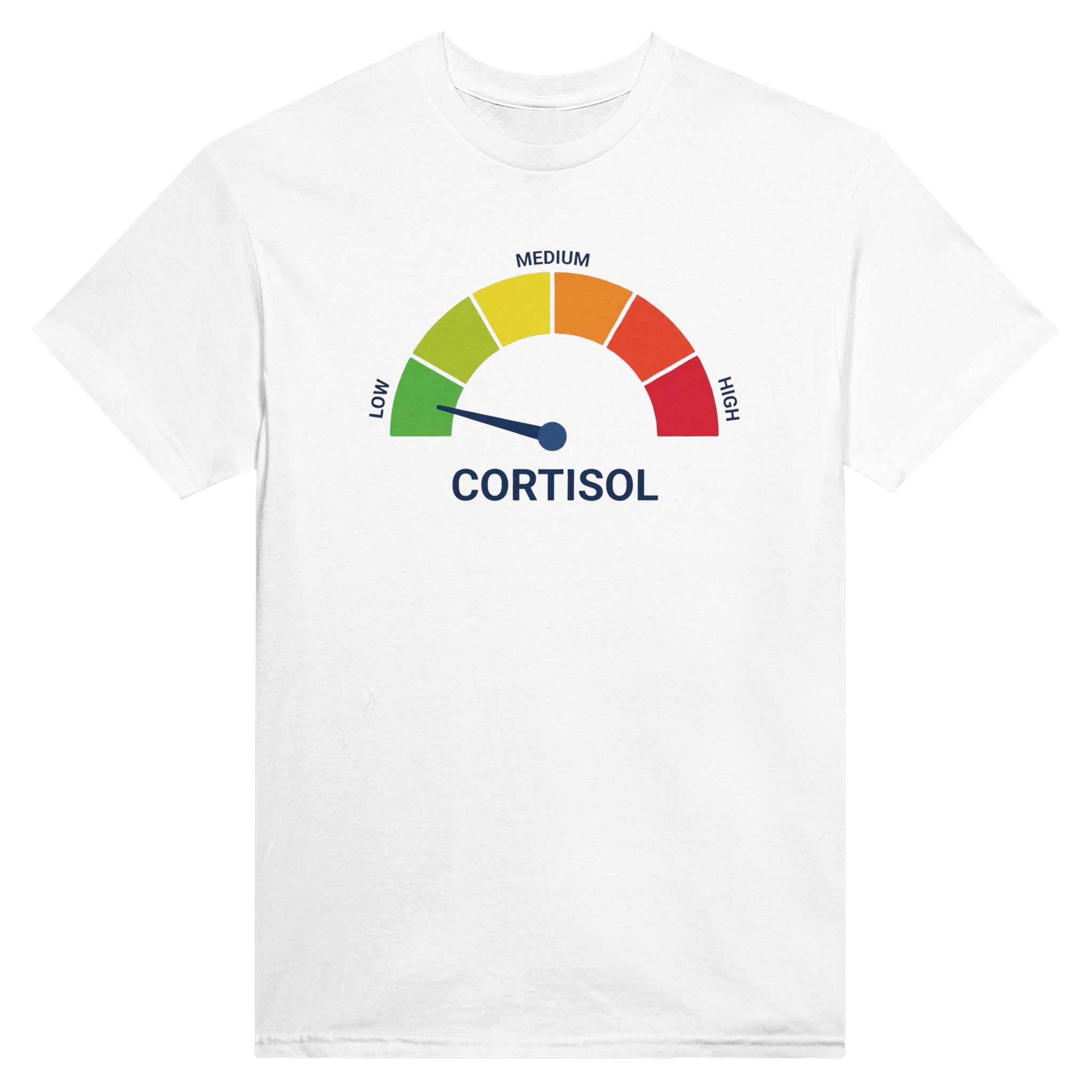 Low cortisol – morsom t-skjorte fra Køddeklær