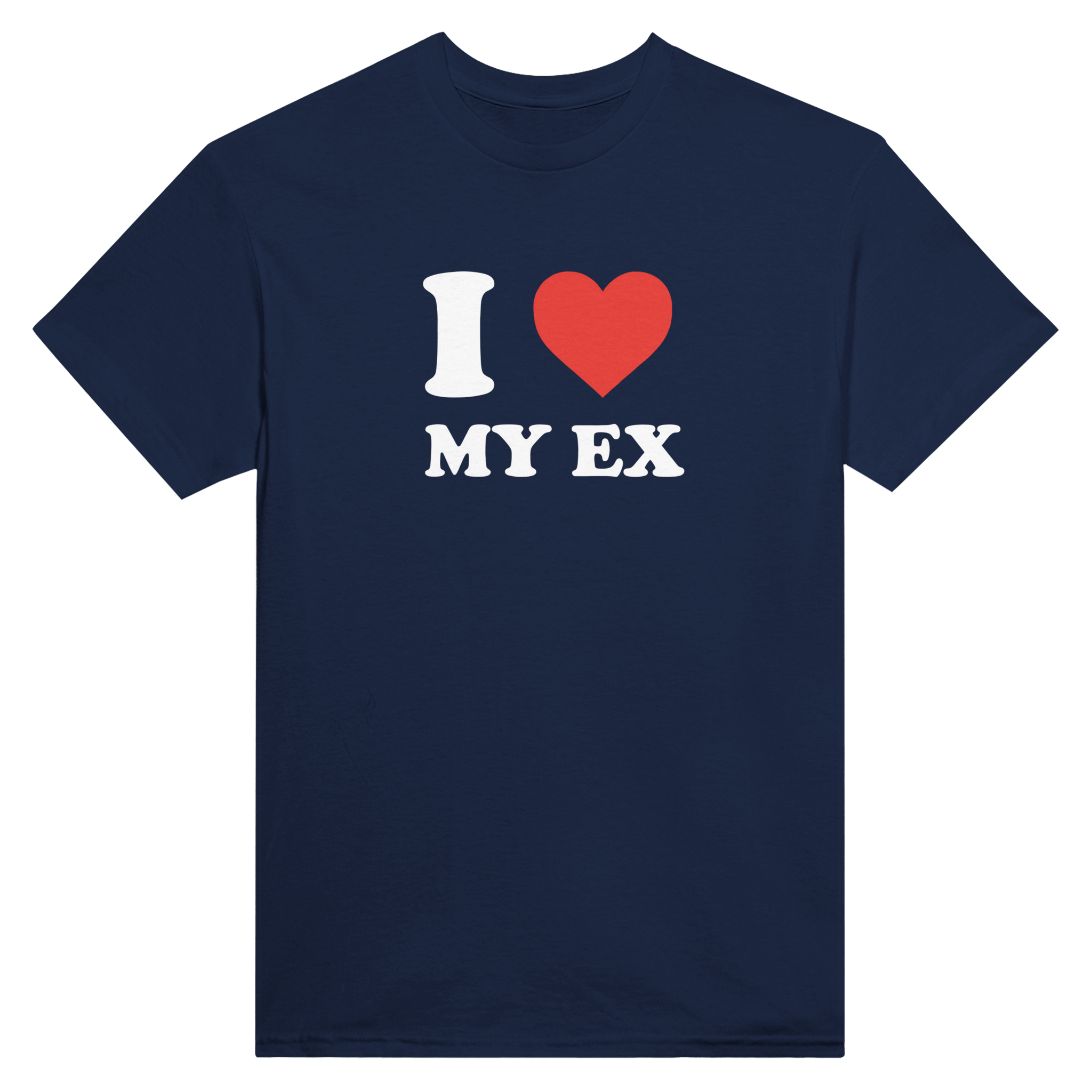 I love my ex – morsom t-skjorte fra Køddeklær