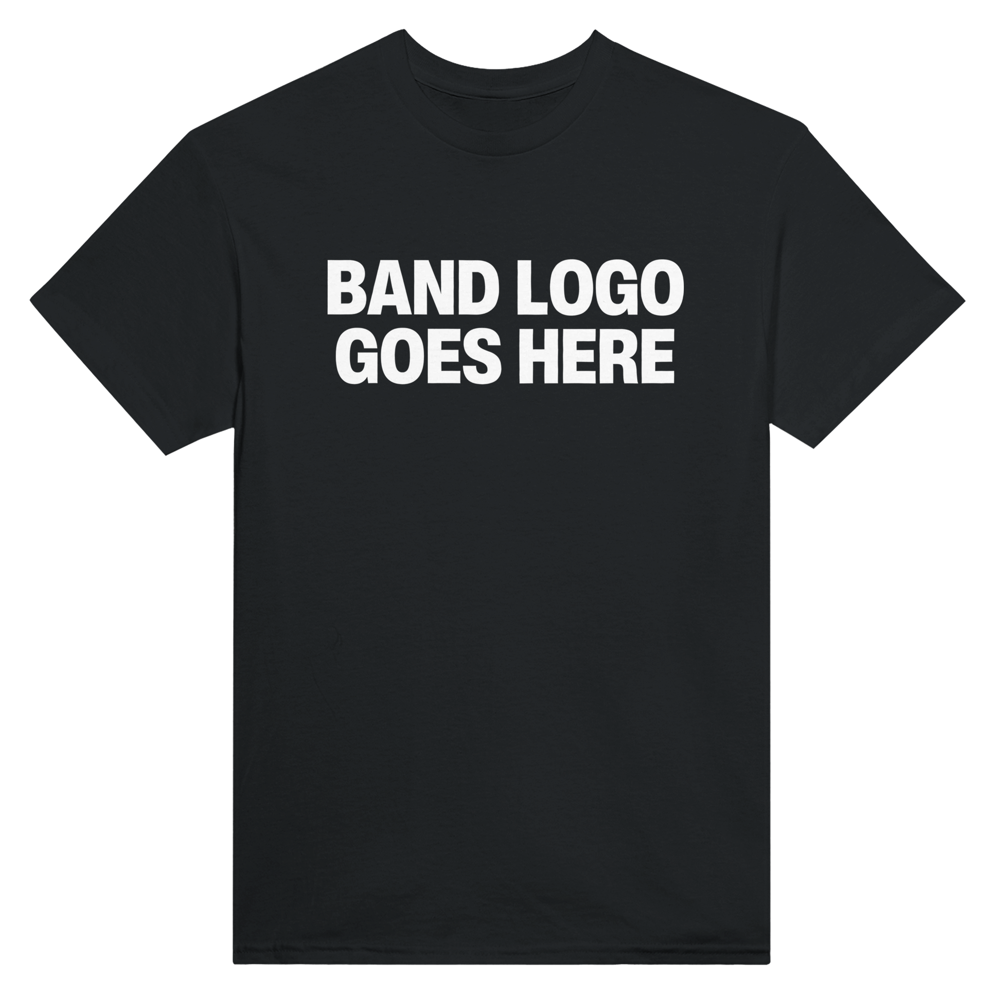 Band logo goes here – morsom t-skjorte fra Køddeklær