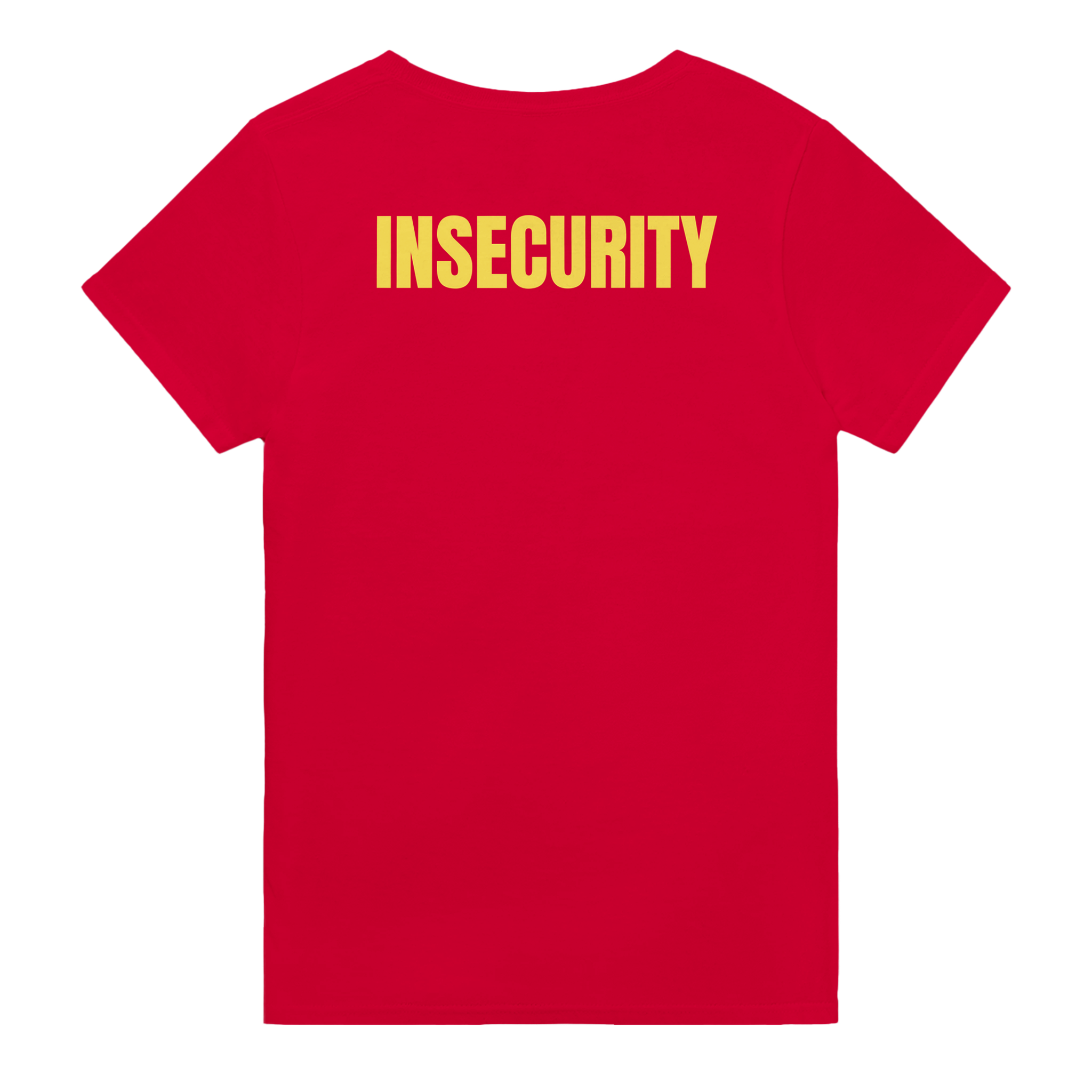 Insecurity – morsom t-skjorte fra Køddeklær