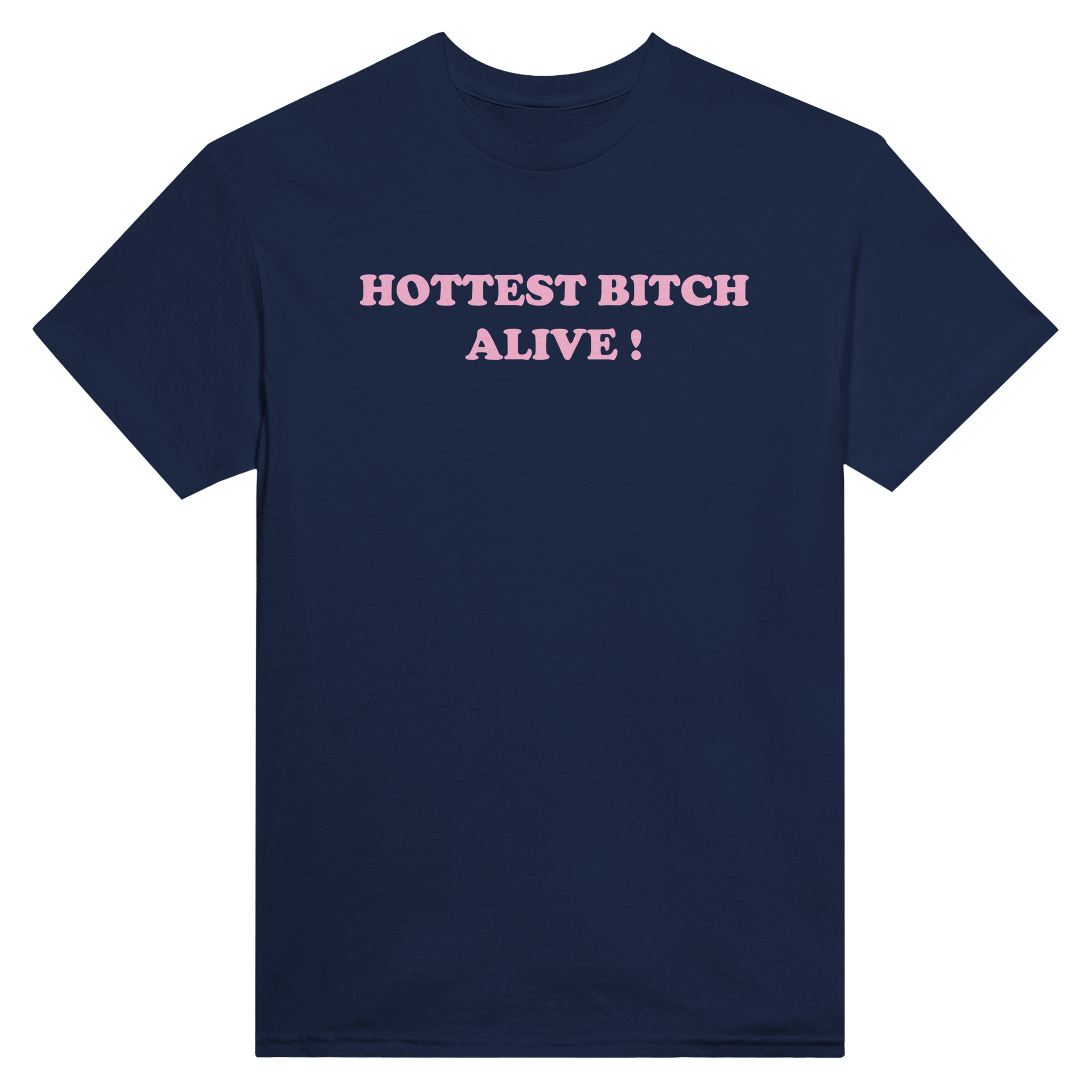 Hottest bitch alive! – morsom t-skjorte fra Køddeklær