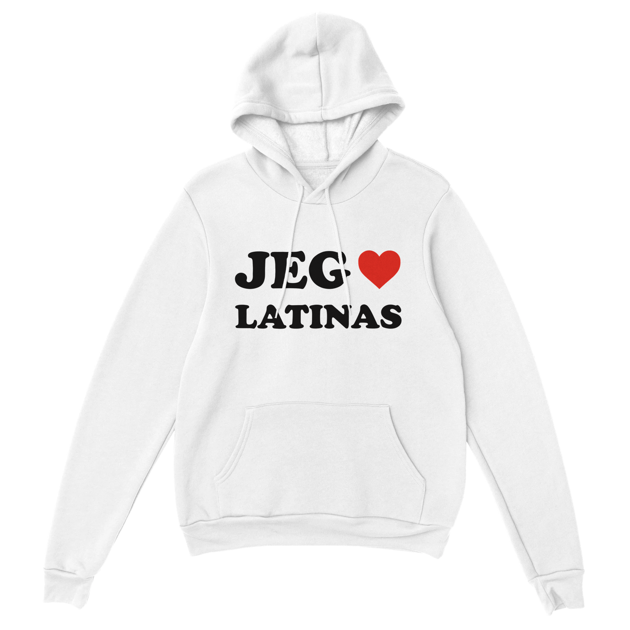 Jeg hjerte latinas – morsom genser fra Køddeklær