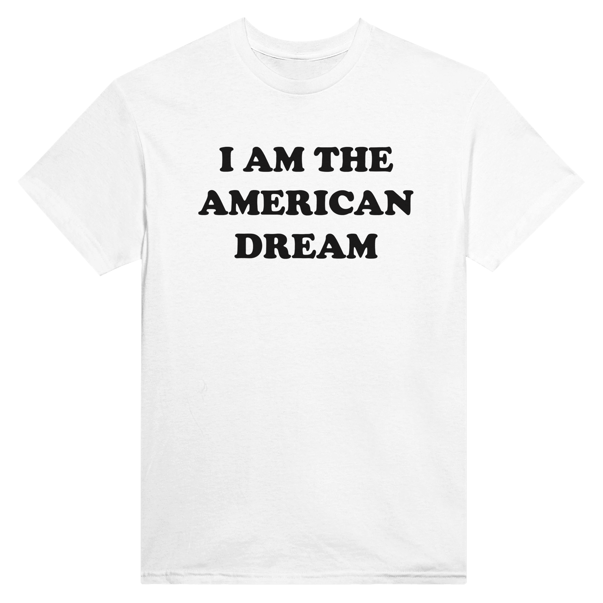 I am the american dream – morsom t-skjorte fra Køddeklær
