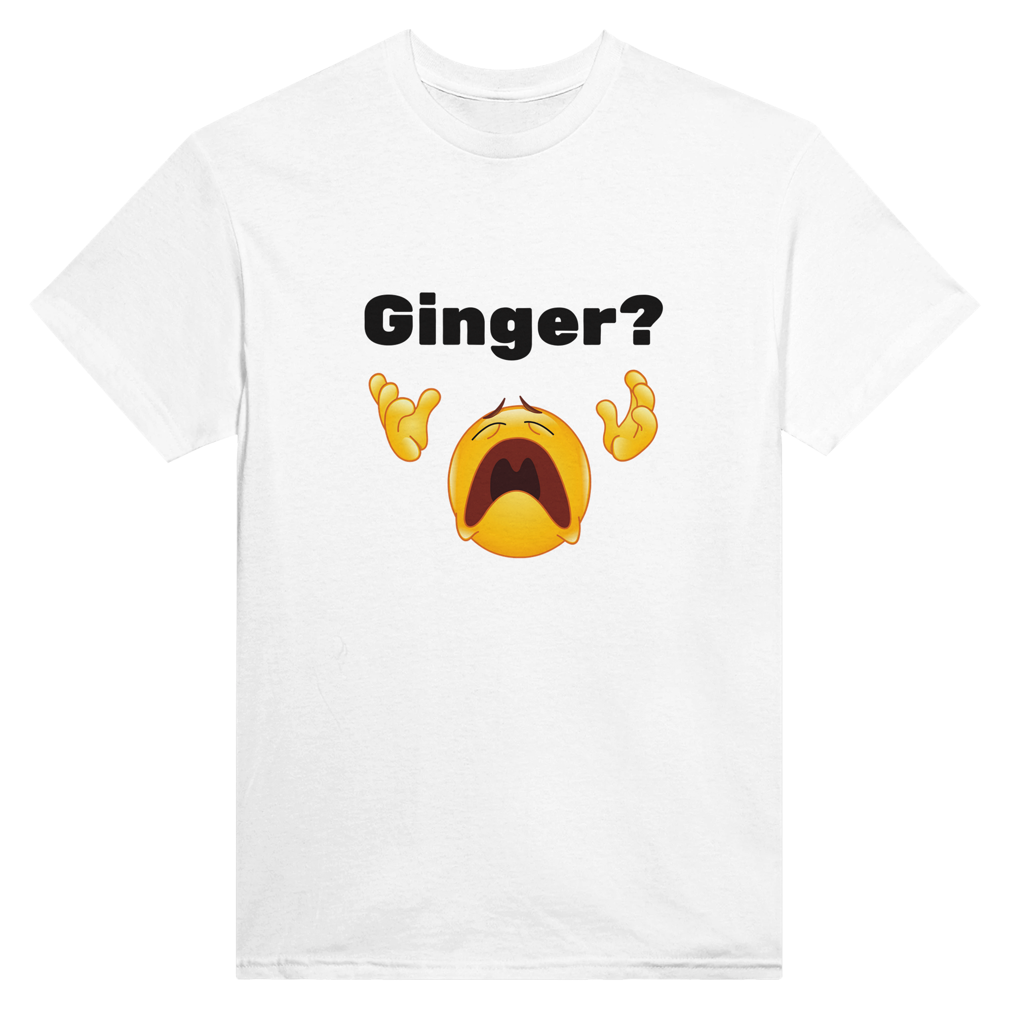 Ginger? – morsom t-skjorte fra Køddeklær