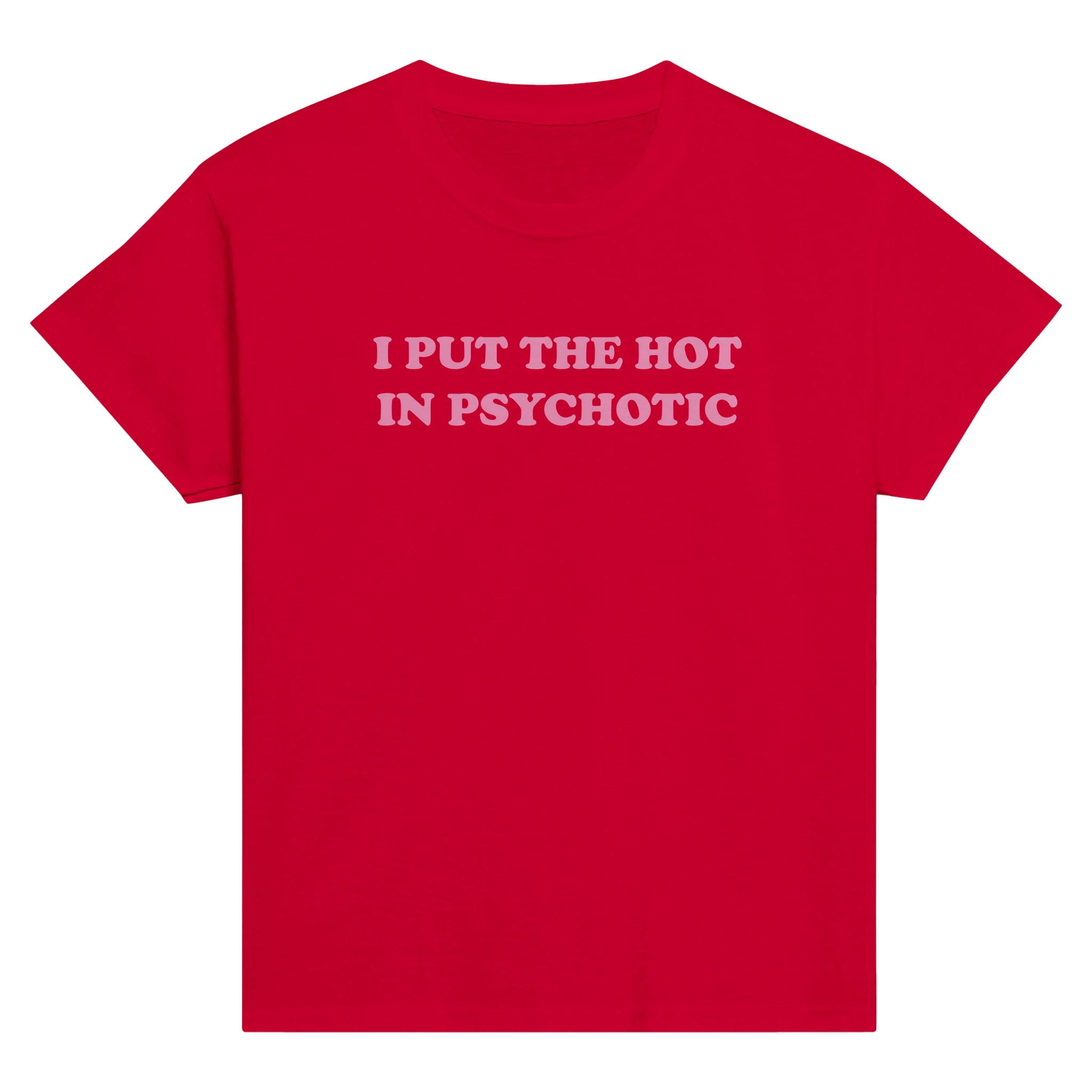 I put the hot in psychotic – morsom baby tee fra Køddeklær
