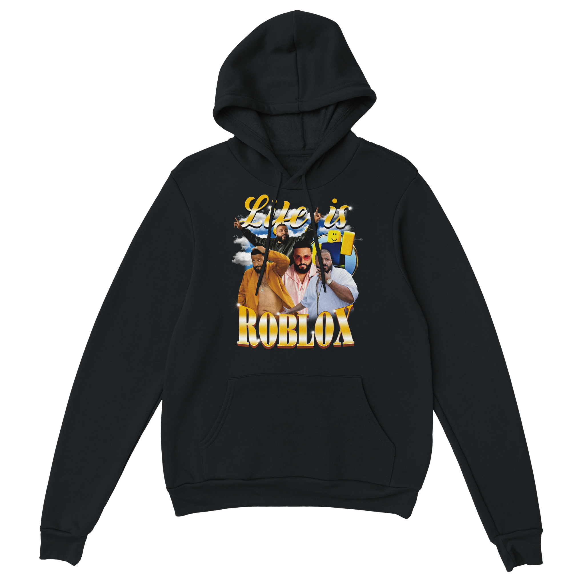 Life is roblox dj khaled – morsom genser fra Køddeklær