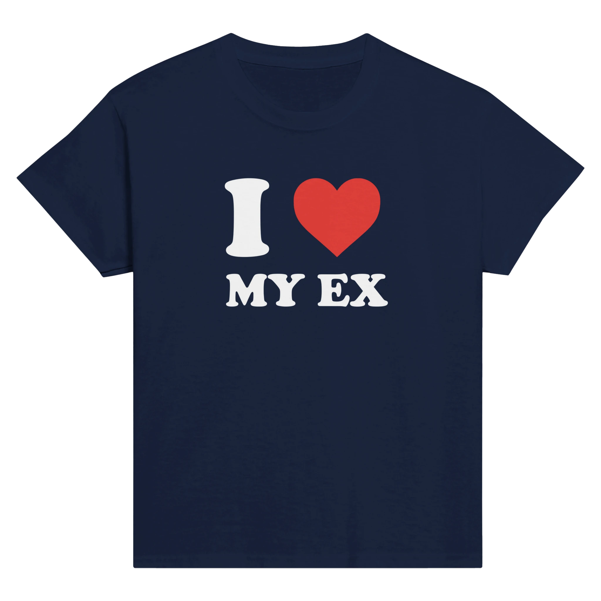I love my ex – morsom baby tee fra Køddeklær