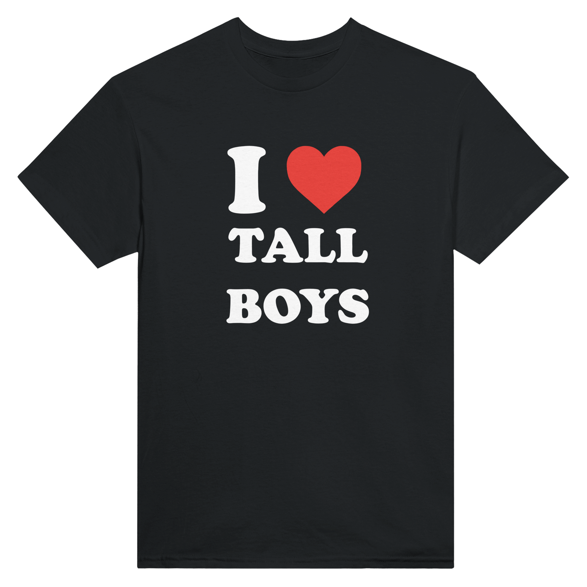 I love tall boys – morsom t-skjorte fra Køddeklær