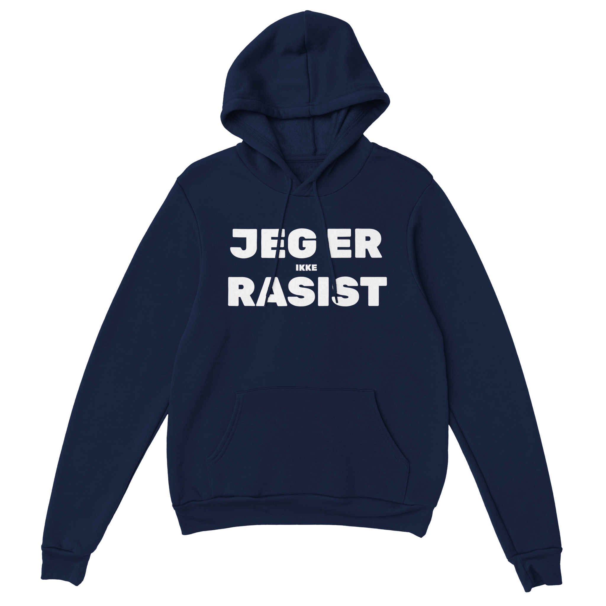 Jeg er ikke rasist – morsom genser fra Køddeklær