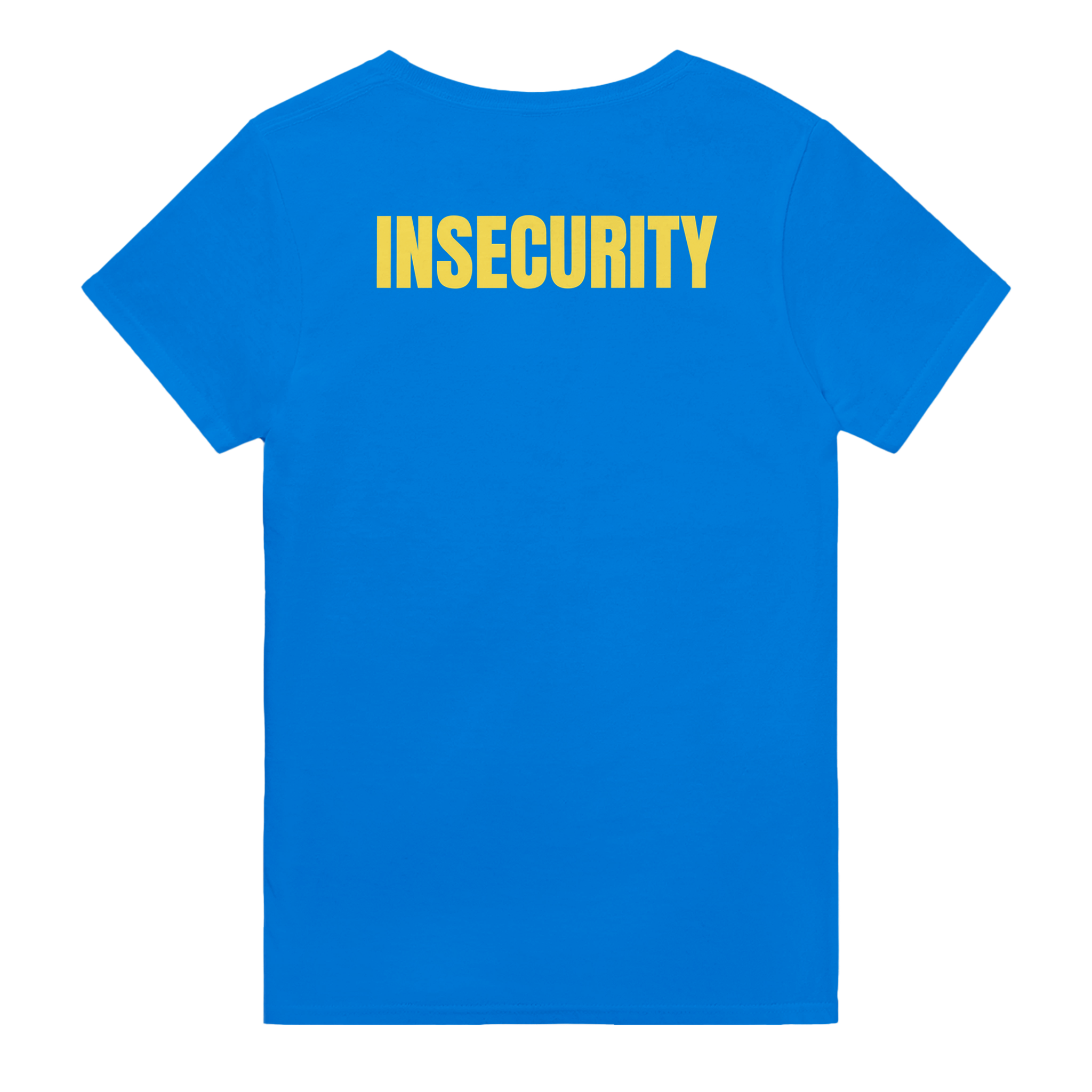 Insecurity – morsom t-skjorte fra Køddeklær