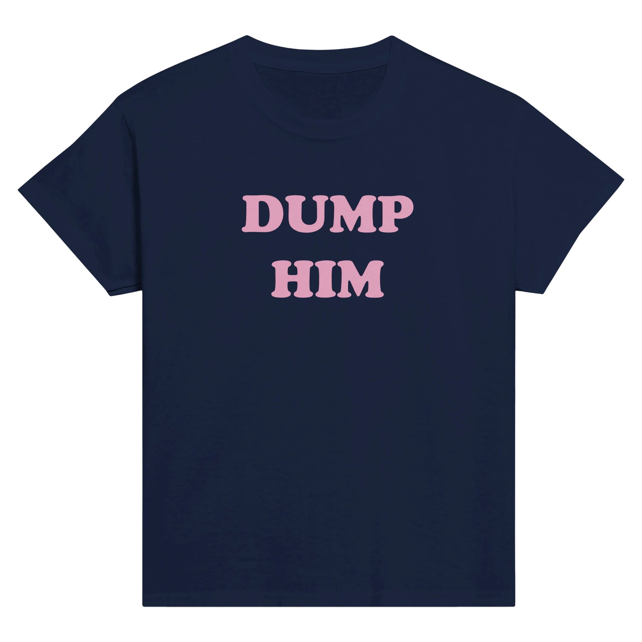 Dump him – morsom baby tee fra Køddeklær