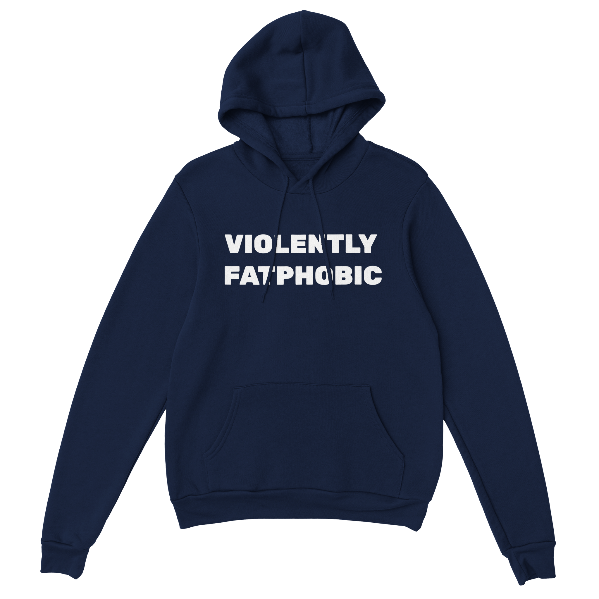 Violently fatphobic – morsom genser fra Køddeklær