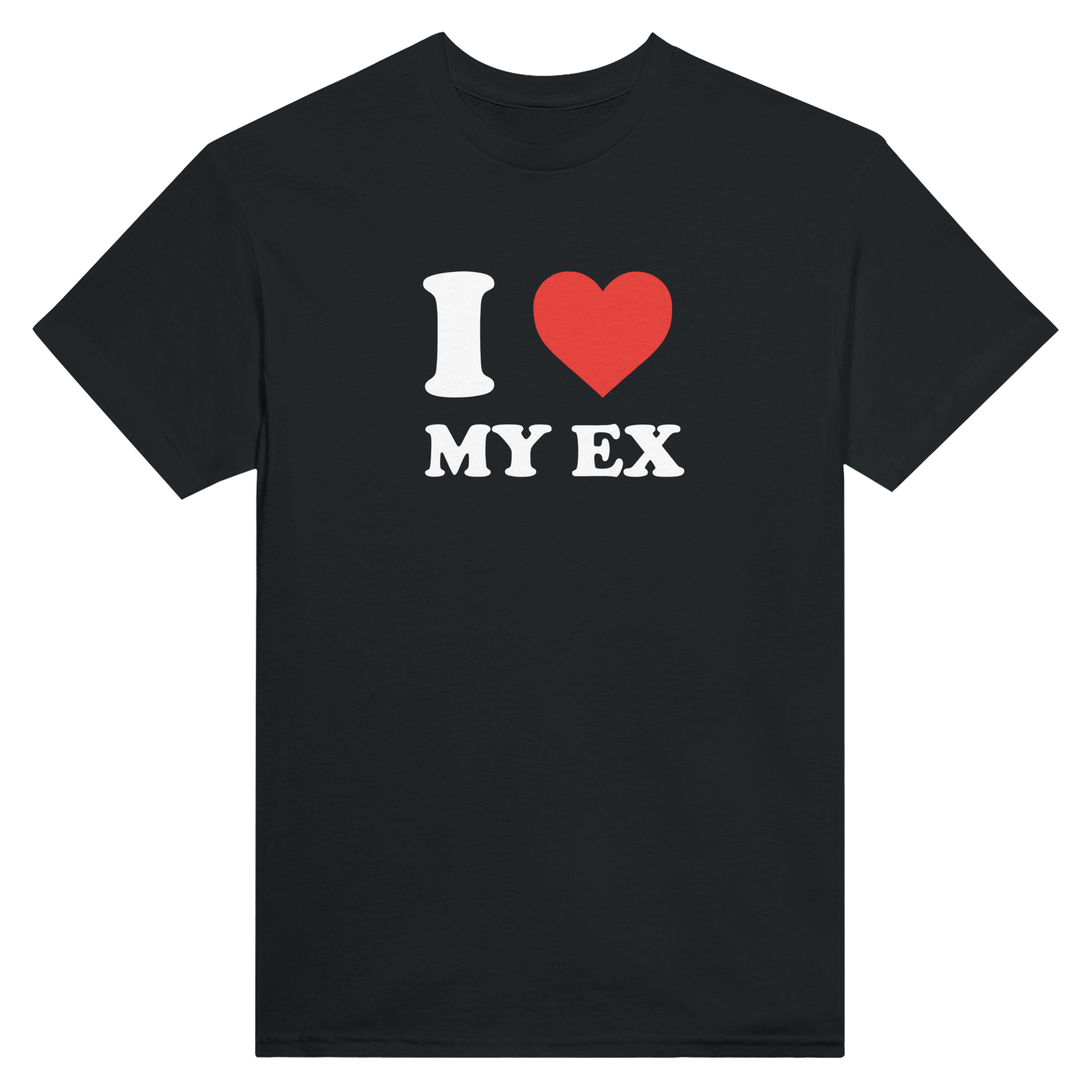 I love my ex – morsom t-skjorte fra Køddeklær