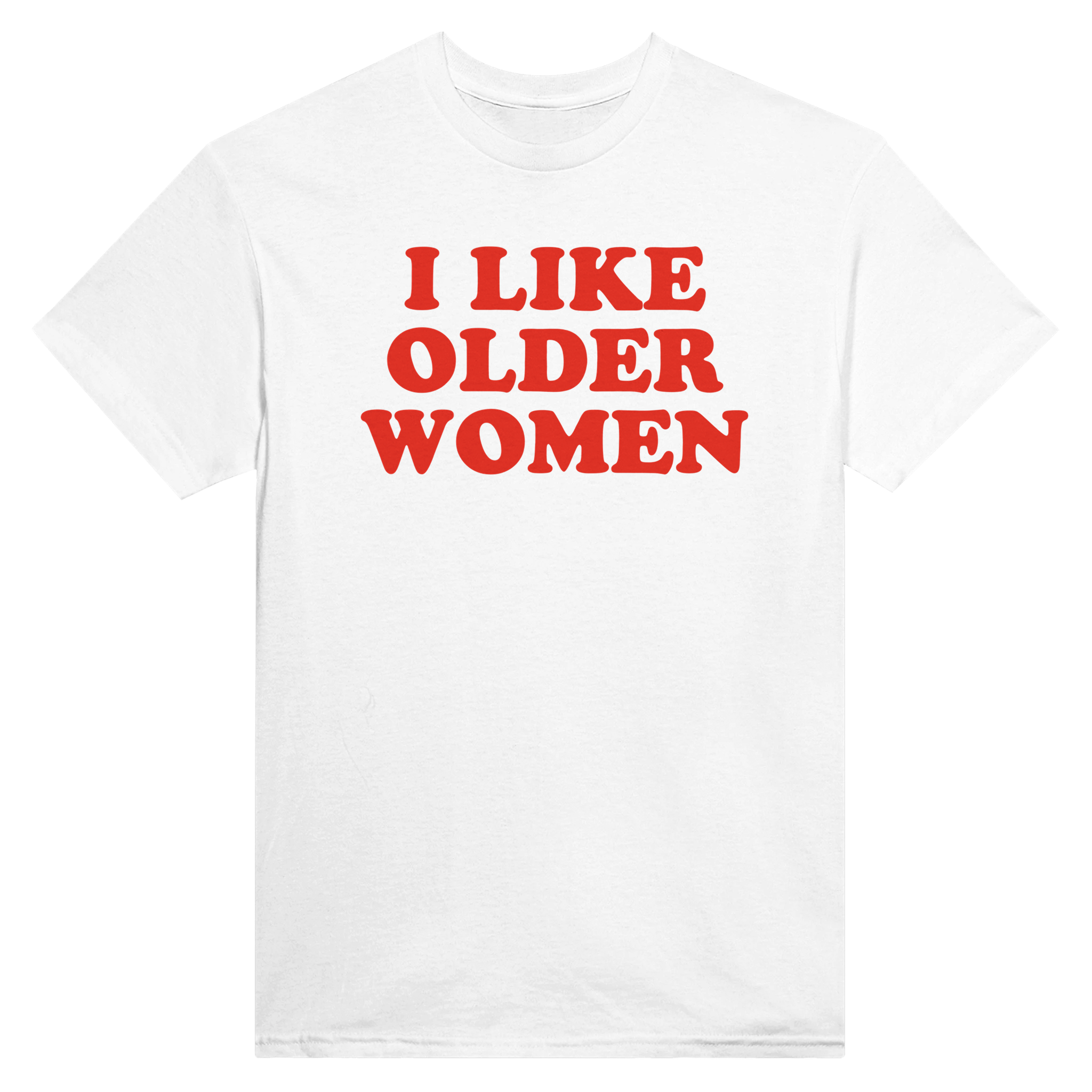 I like older women – morsom t-skjorte fra Køddeklær