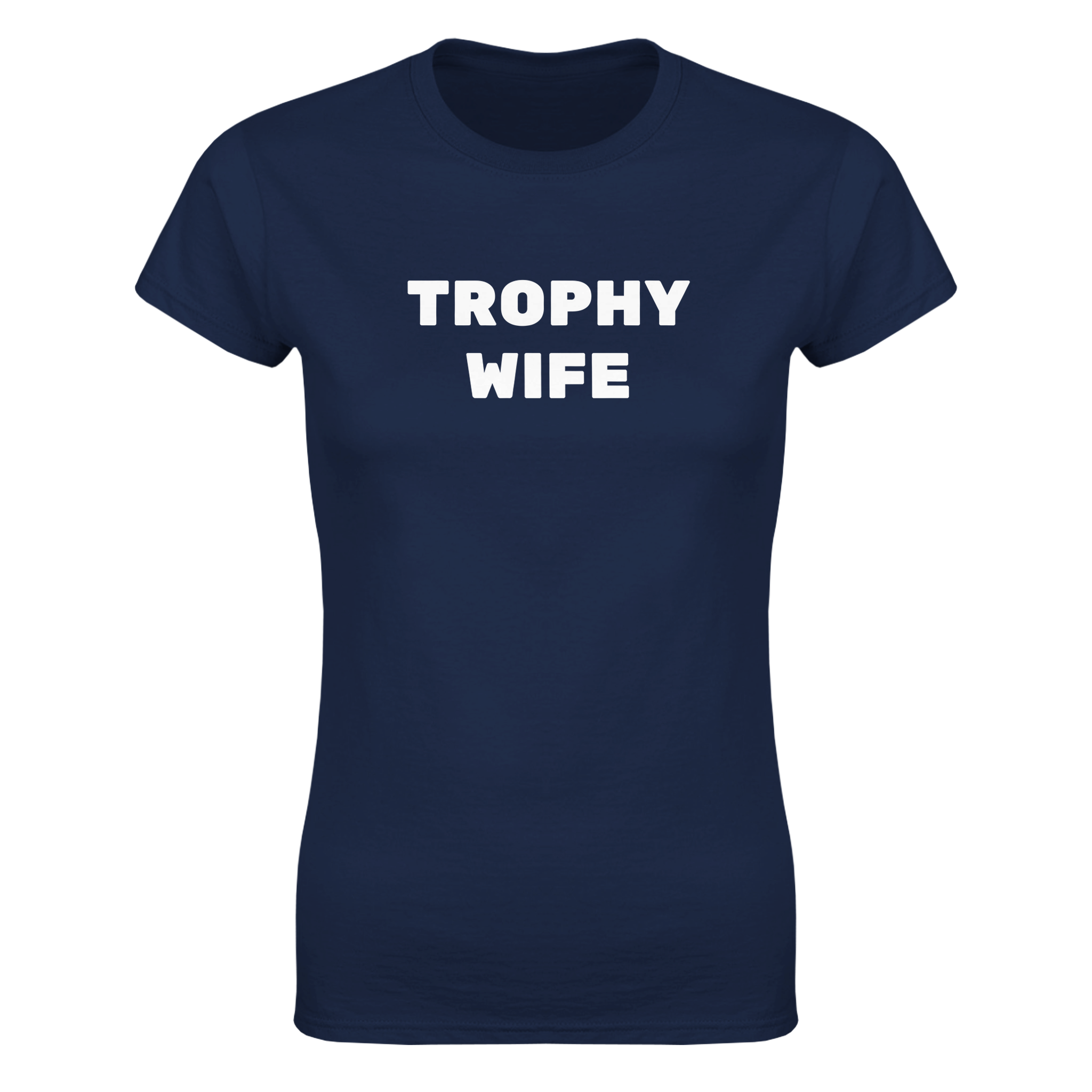 Trophy wife – morsom dame-t-skjorte fra Køddeklær