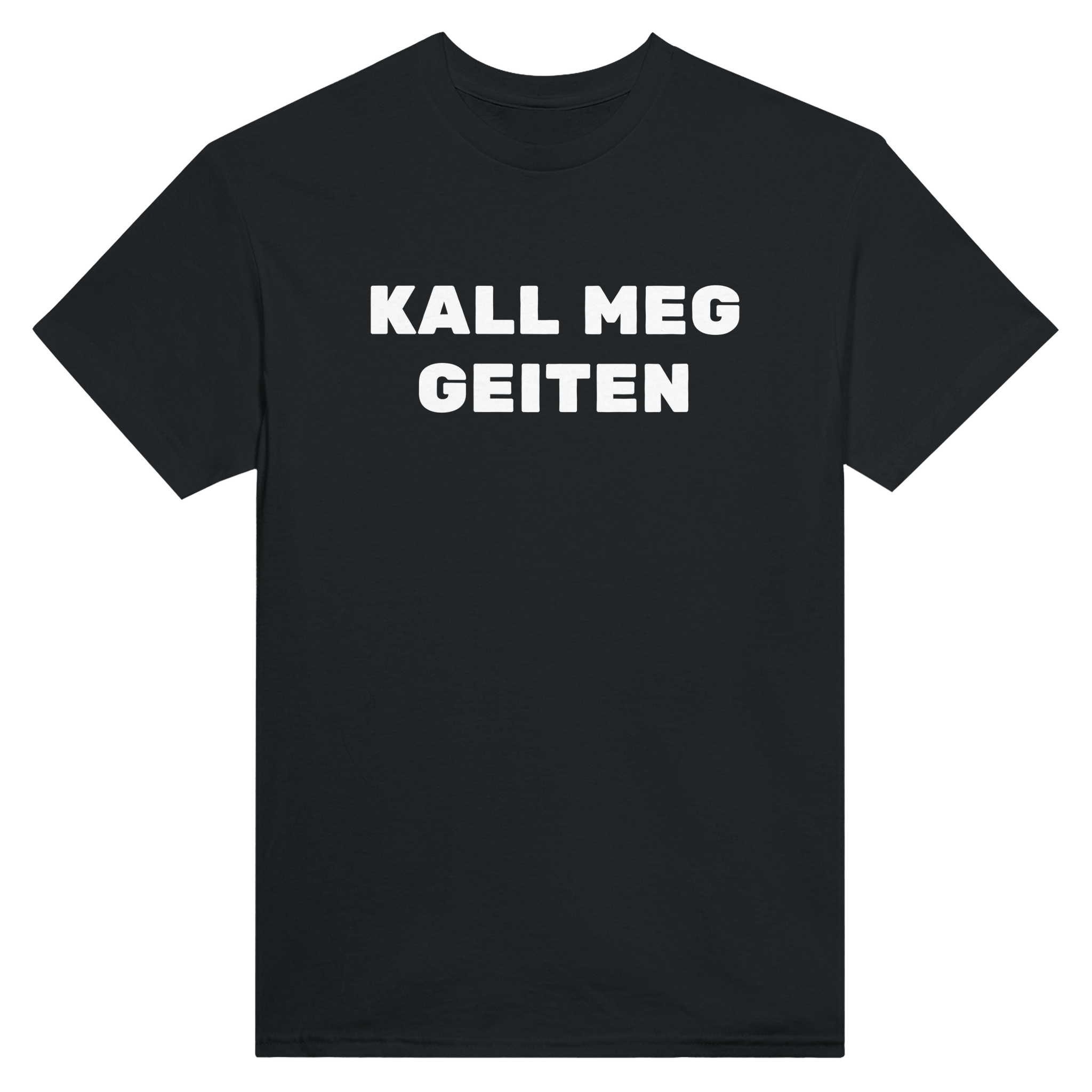 Kall meg geiten – morsom t-skjorte fra Køddeklær