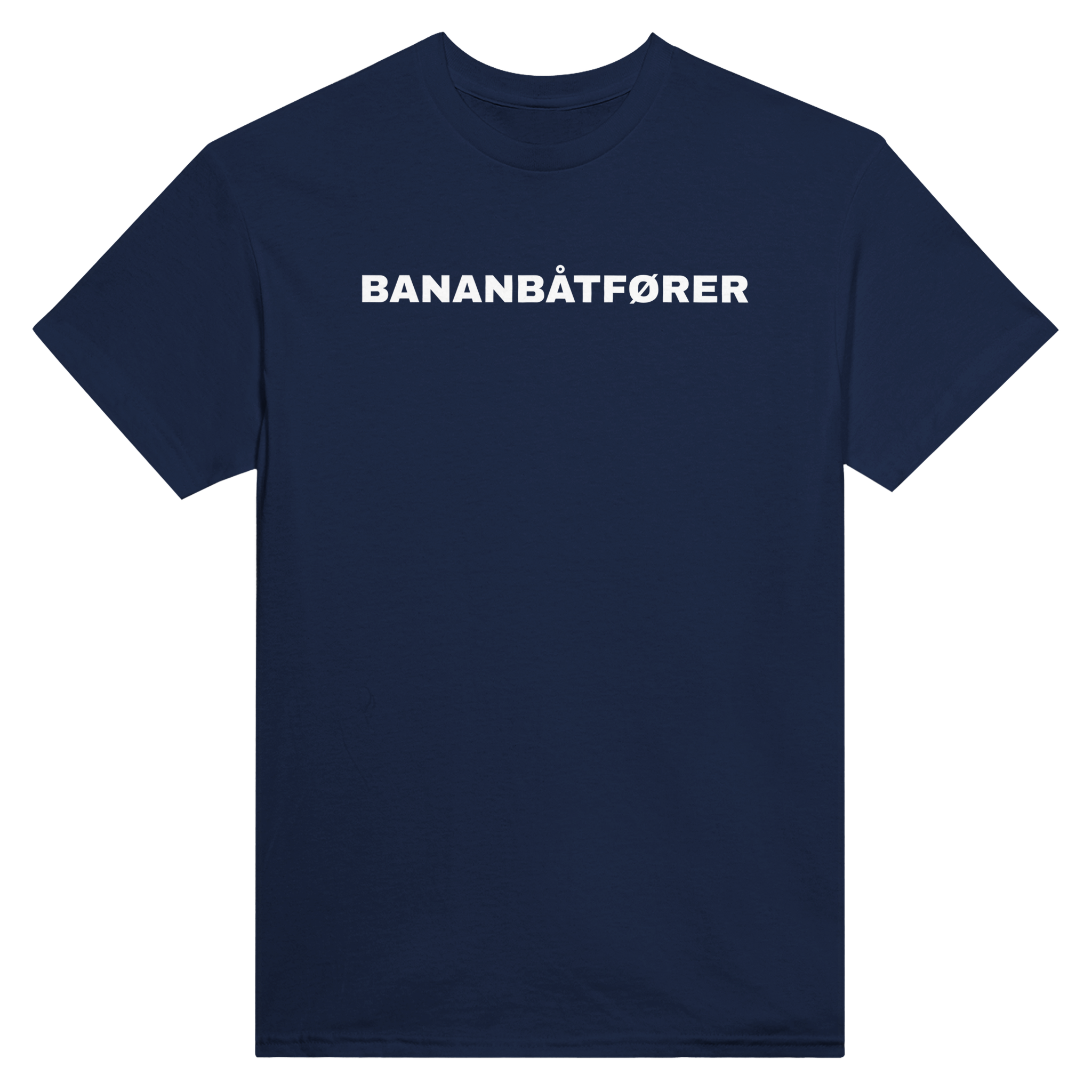 Bananbåtfører – morsom t-skjorte fra Køddeklær