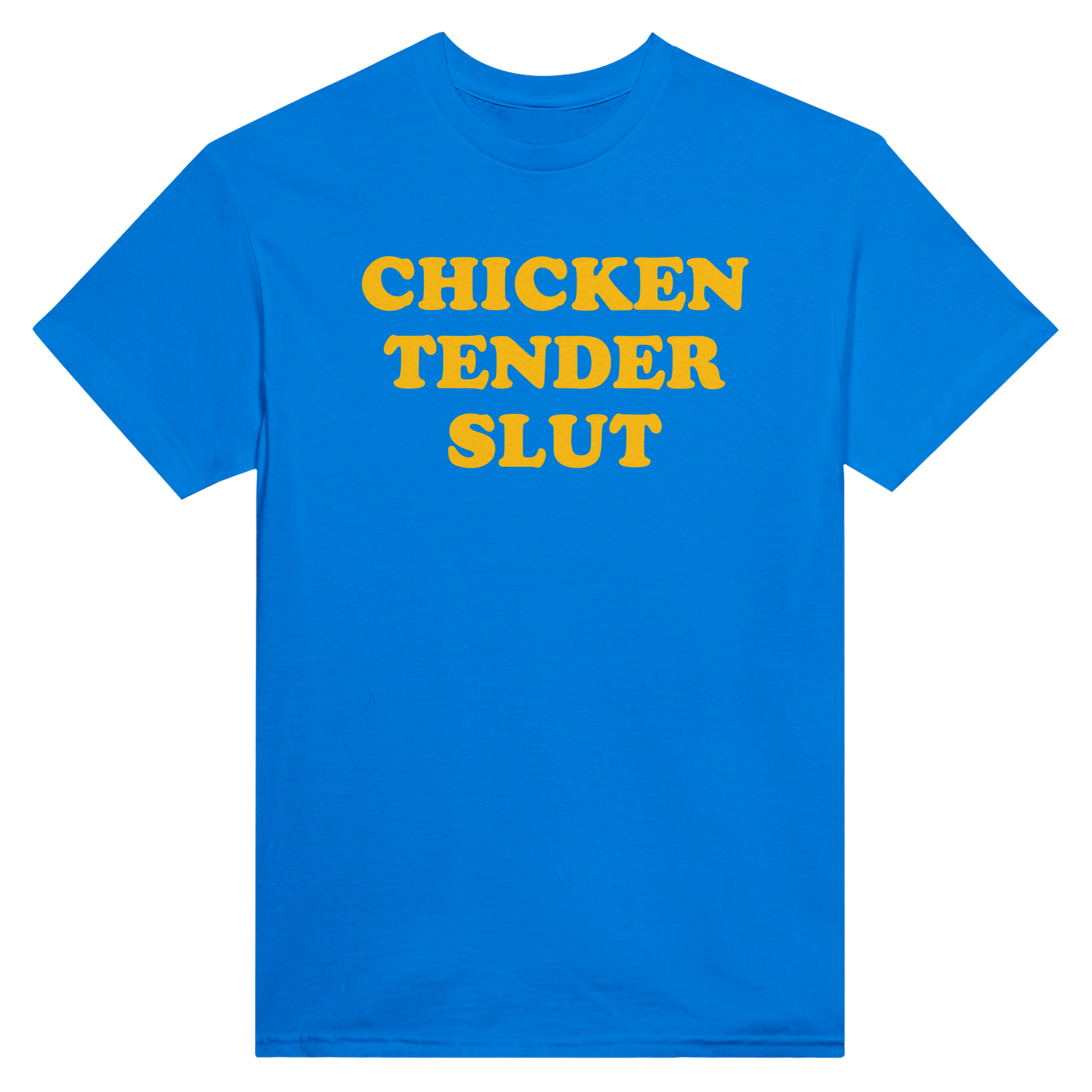Chicken tender slut – morsom t-skjorte fra Køddeklær