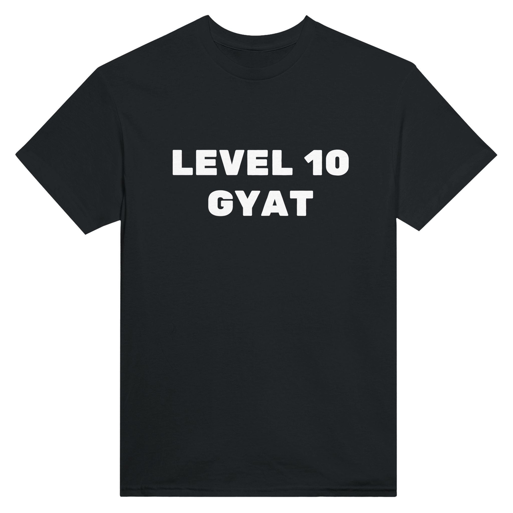 Level 10 gyat – morsom t-skjorte fra Køddeklær