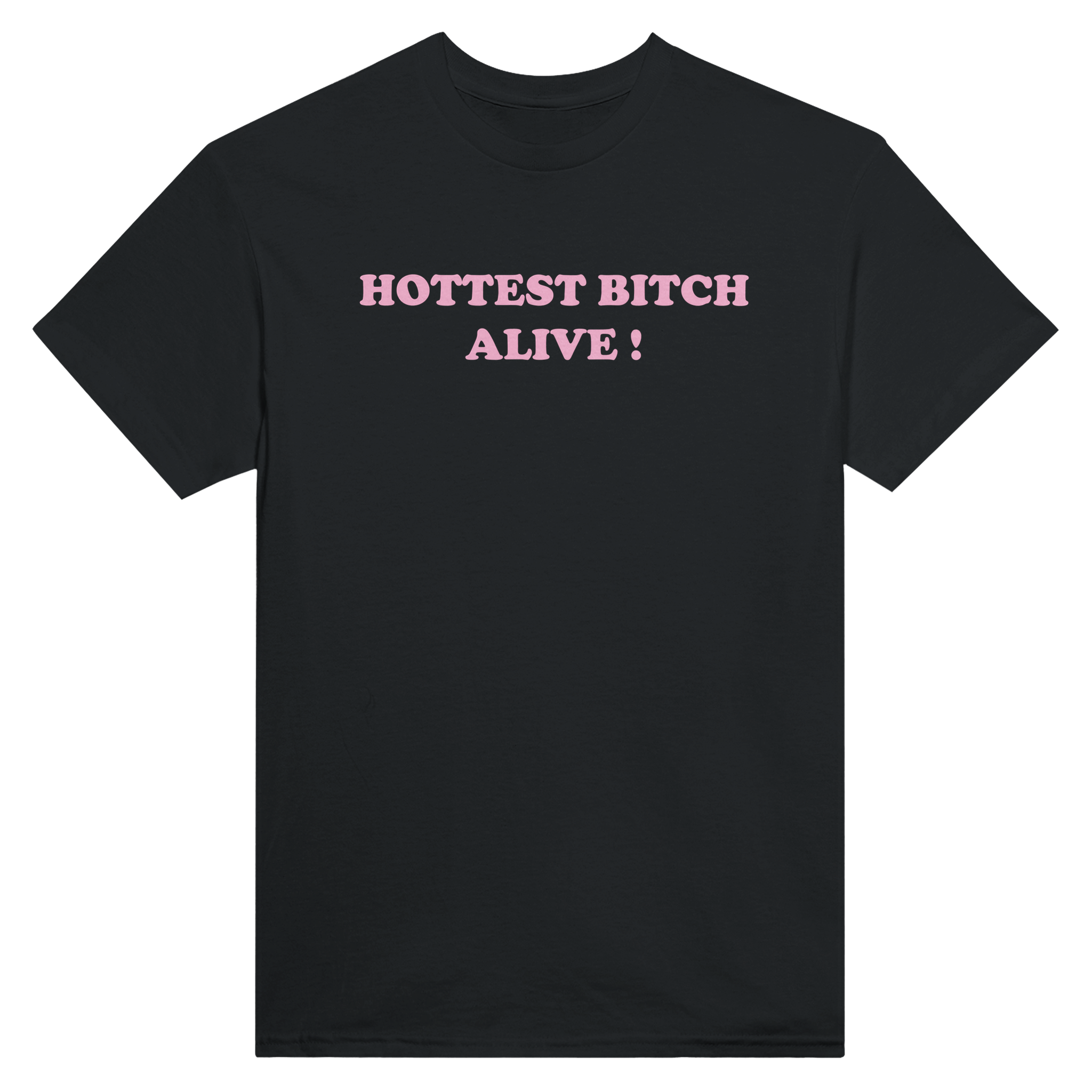 Hottest bitch alive! – morsom t-skjorte fra Køddeklær