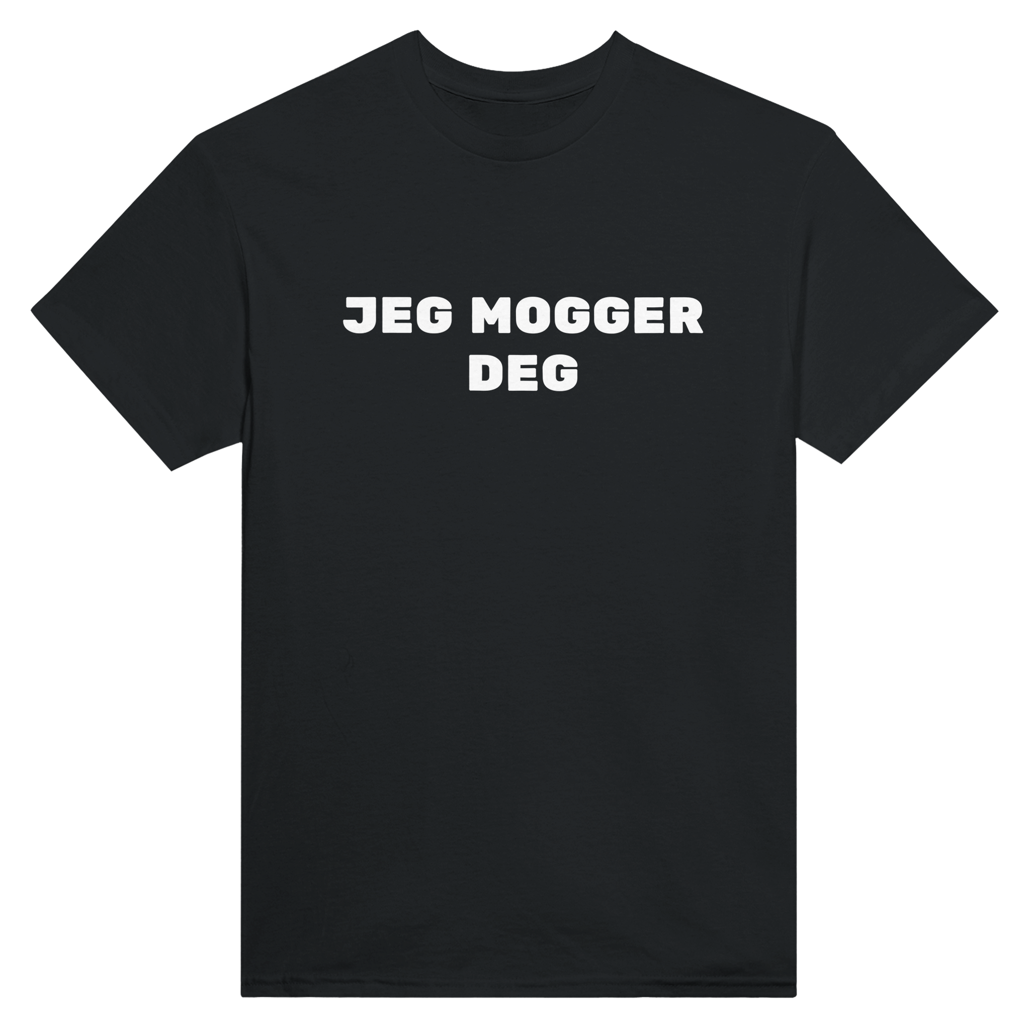Jeg mogger deg – morsom t-skjorte fra Køddeklær