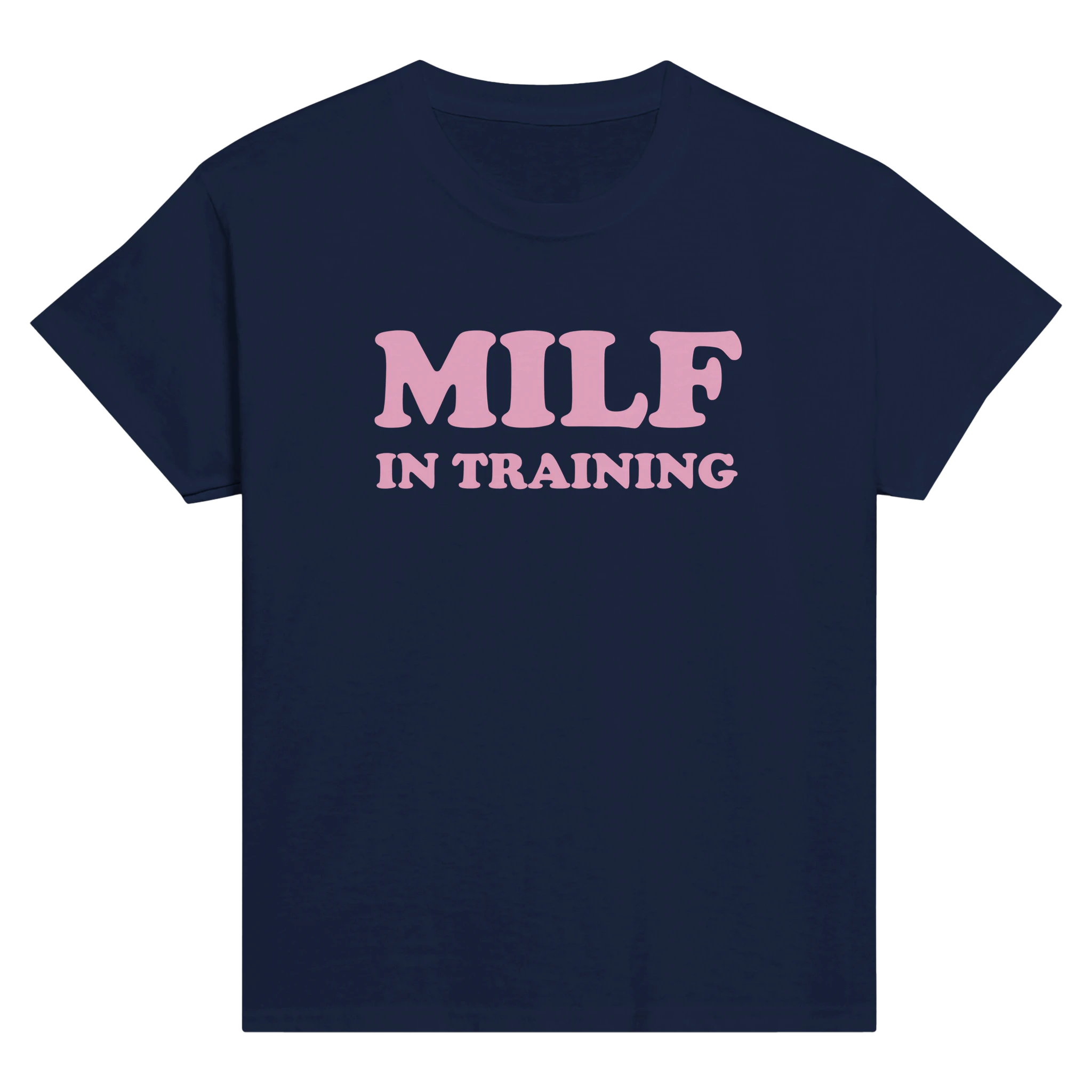 Milf in training – morsom baby tee fra Køddeklær