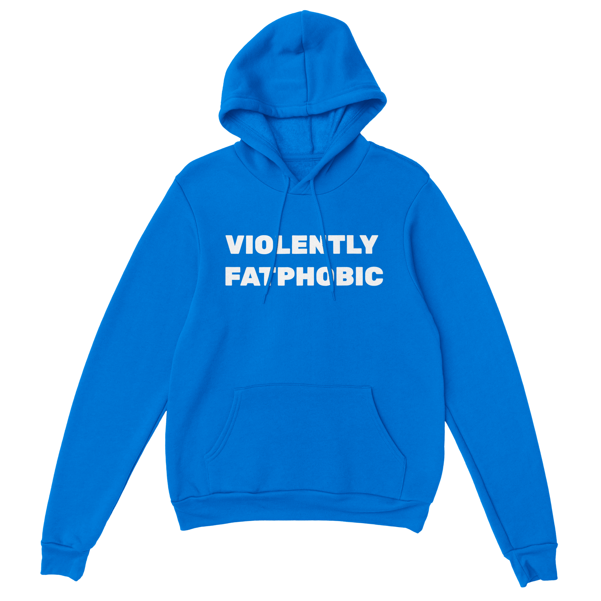Violently fatphobic – morsom genser fra Køddeklær