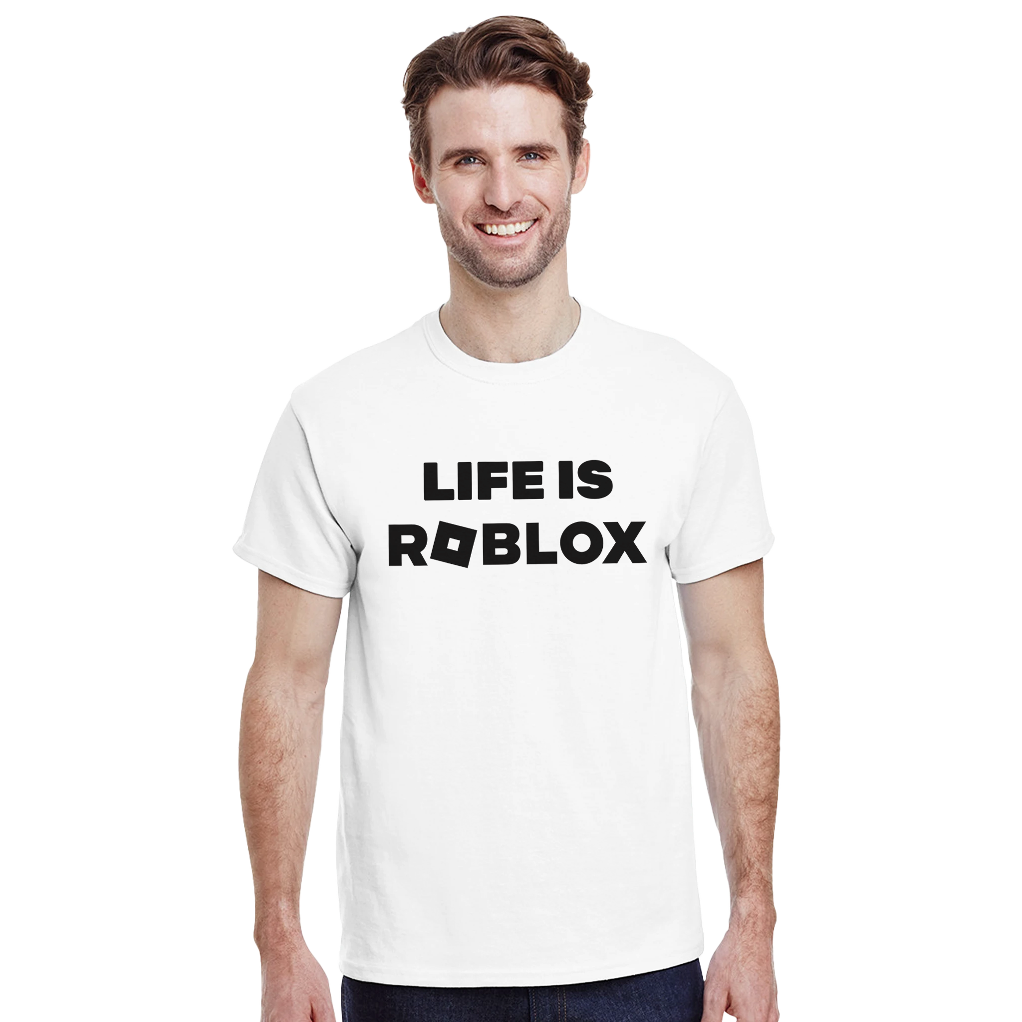 Life is roblox – morsom t-skjorte fra Køddeklær