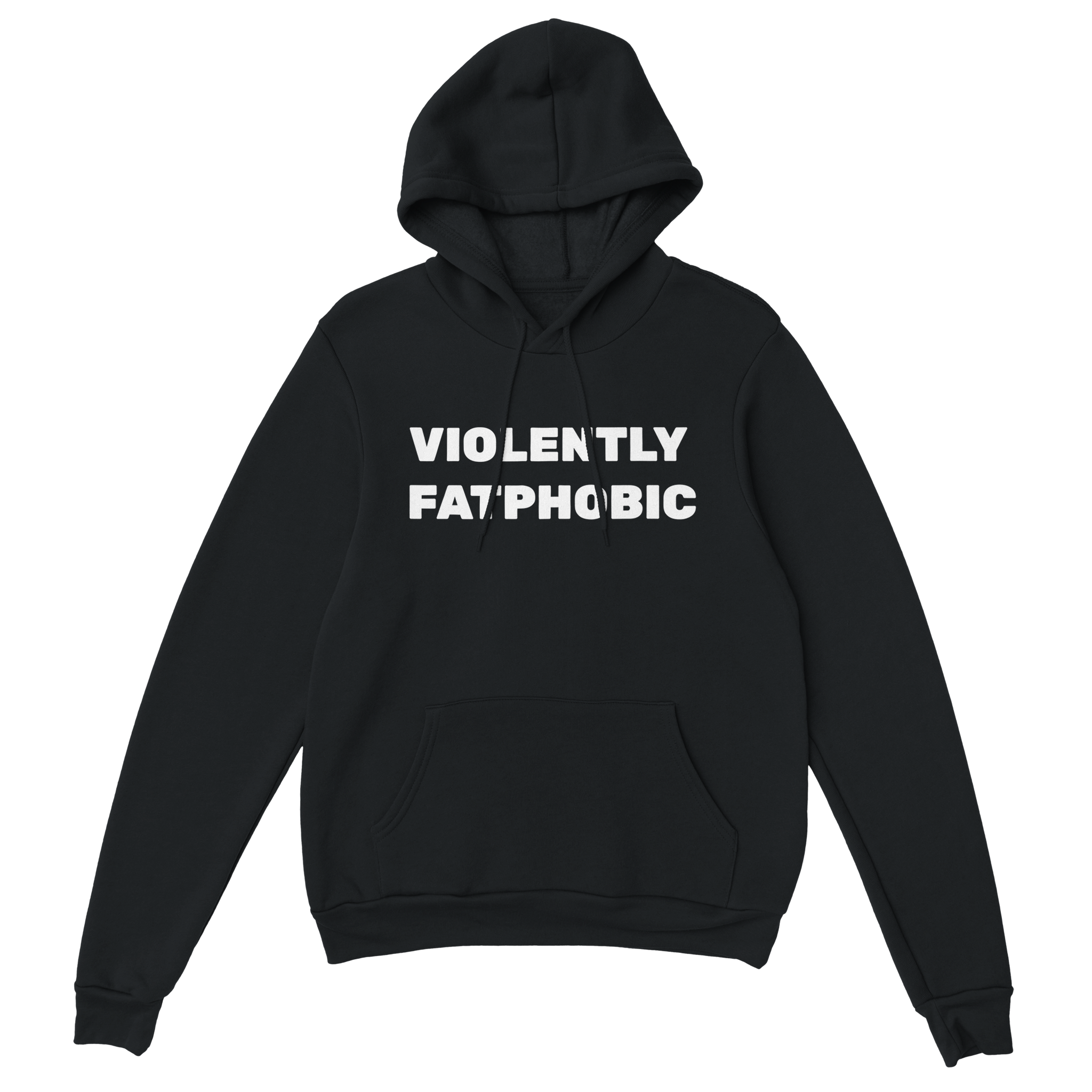 Violently fatphobic – morsom genser fra Køddeklær