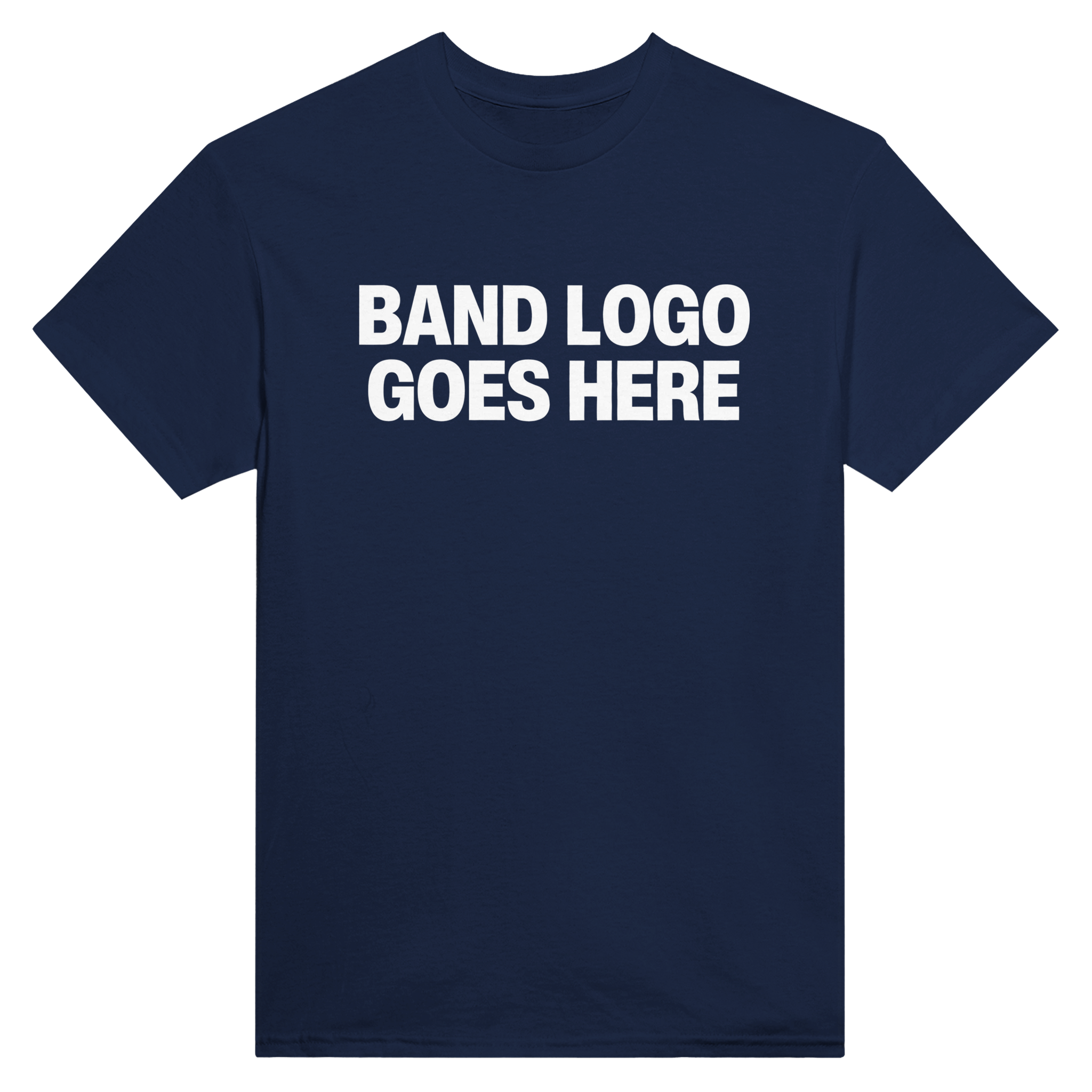Band logo goes here – morsom t-skjorte fra Køddeklær